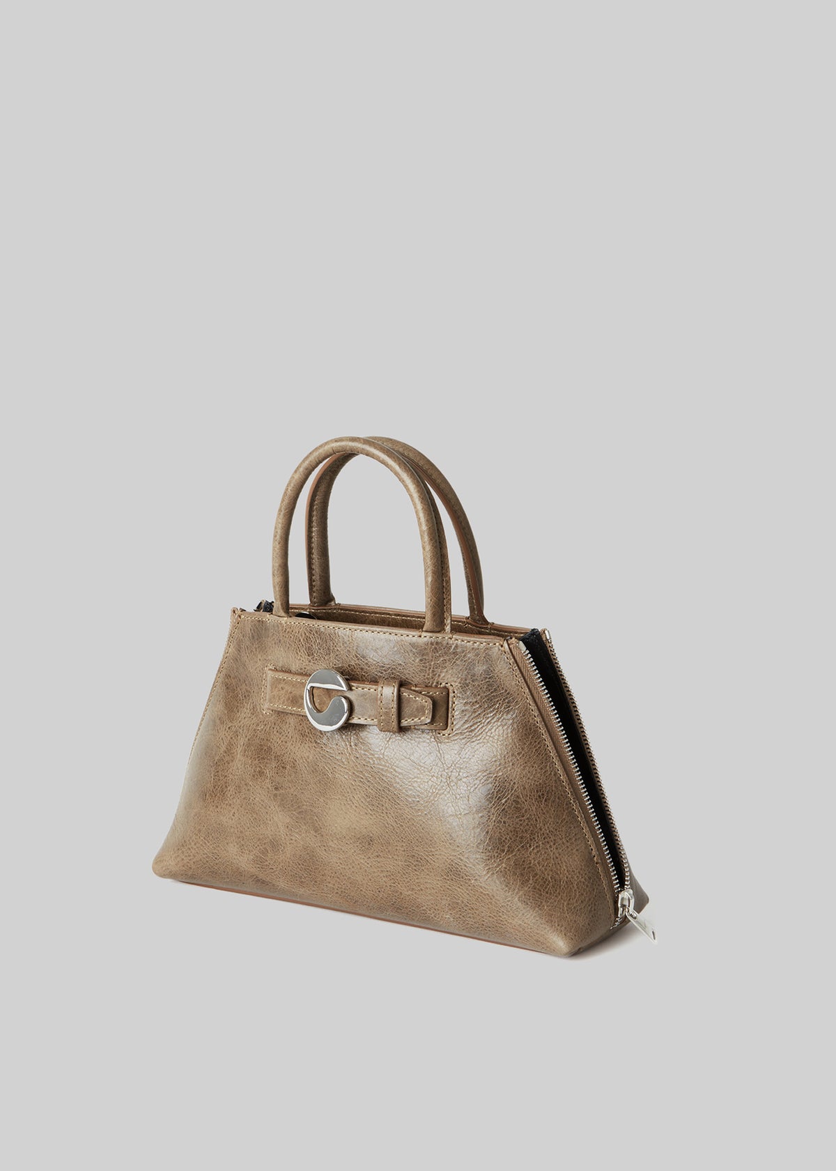 Coperni Mini Data Bag - Brown - 1
