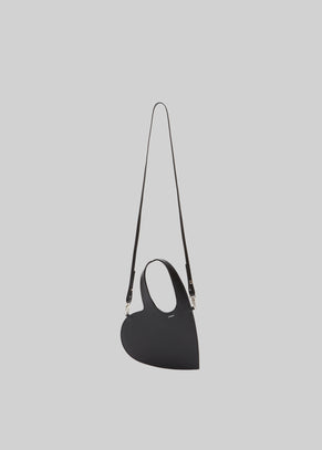 Coperni Crossbody Baby Heart Tote Bag - Black