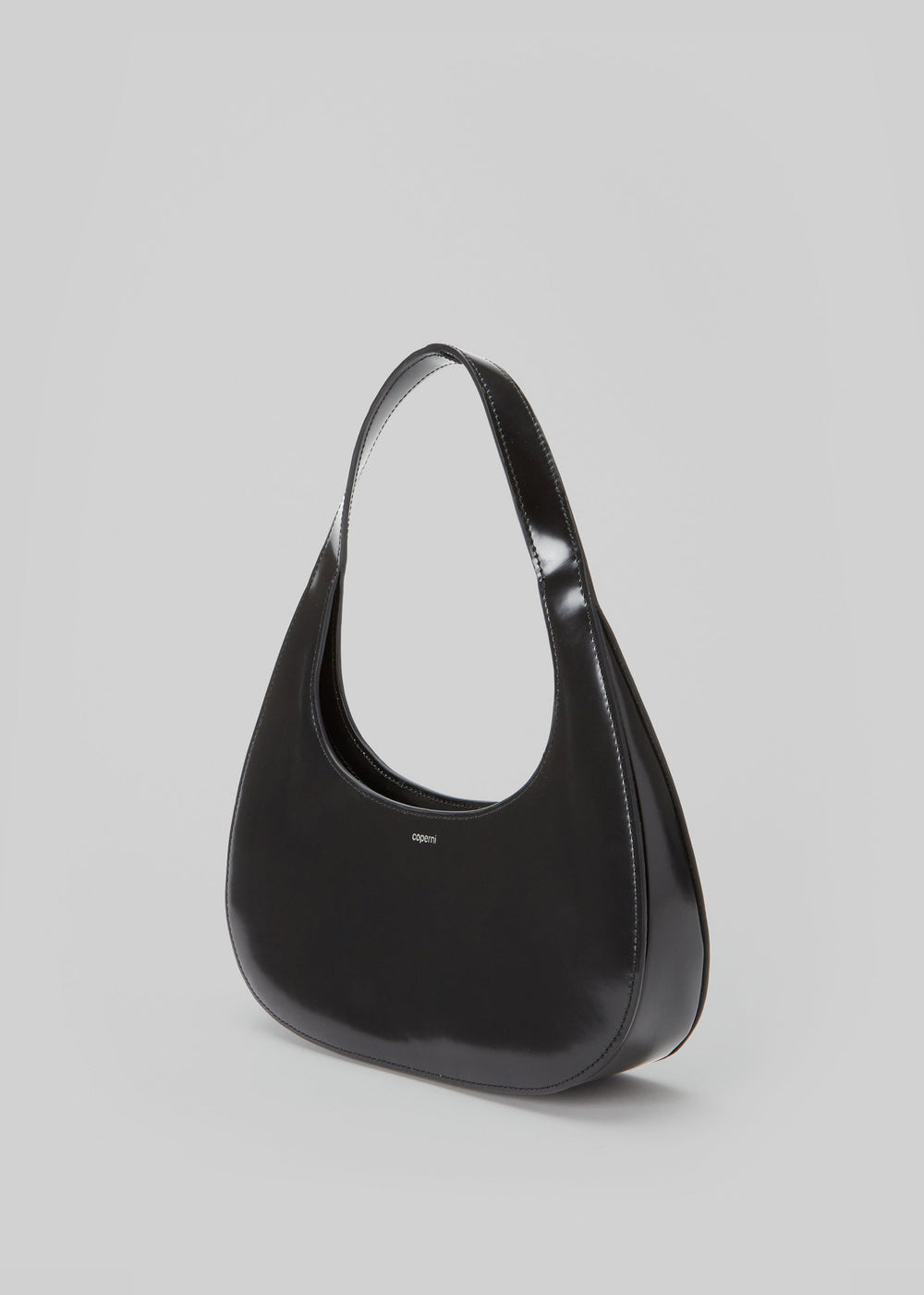 Coperni Slim Swipe Baguette Bag - Black - 1