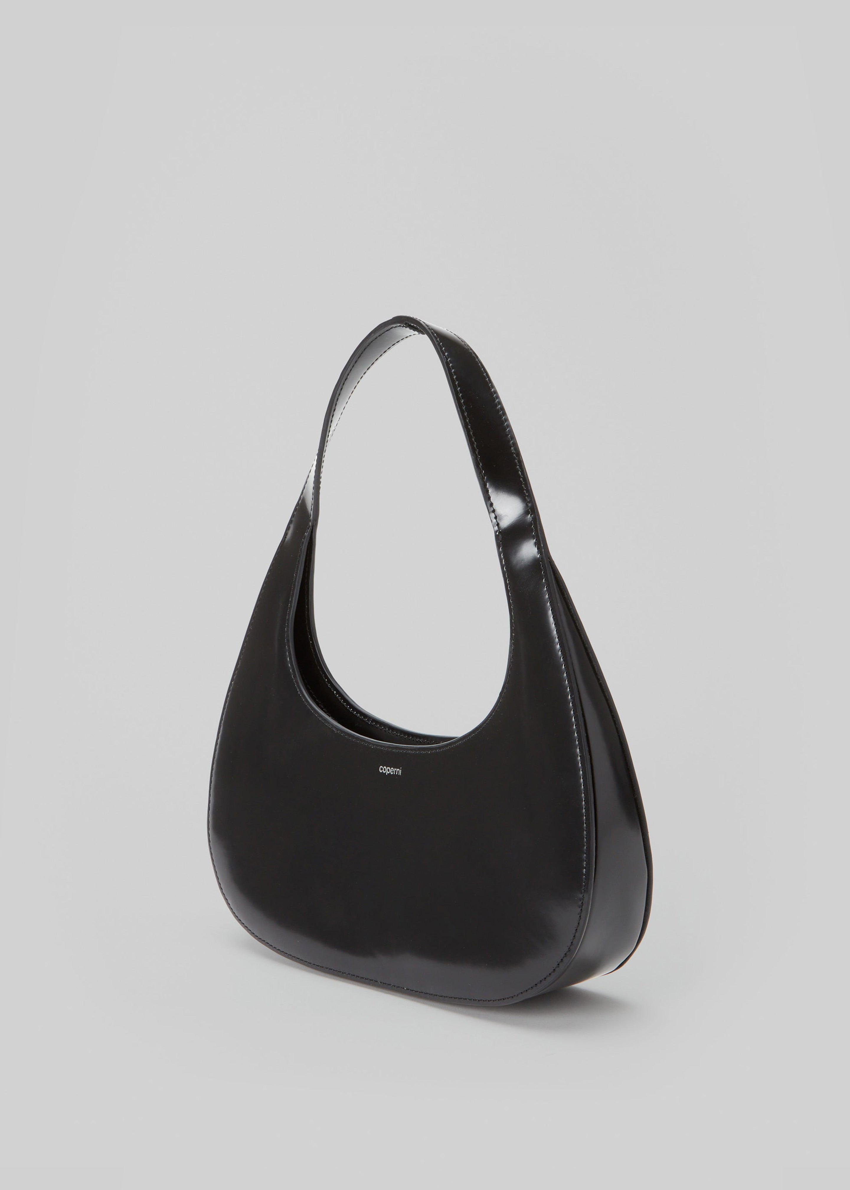 Coperni Slim Swipe Baguette Bag - Black - 2