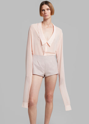 Coperni Open Collar Shirt - Peach