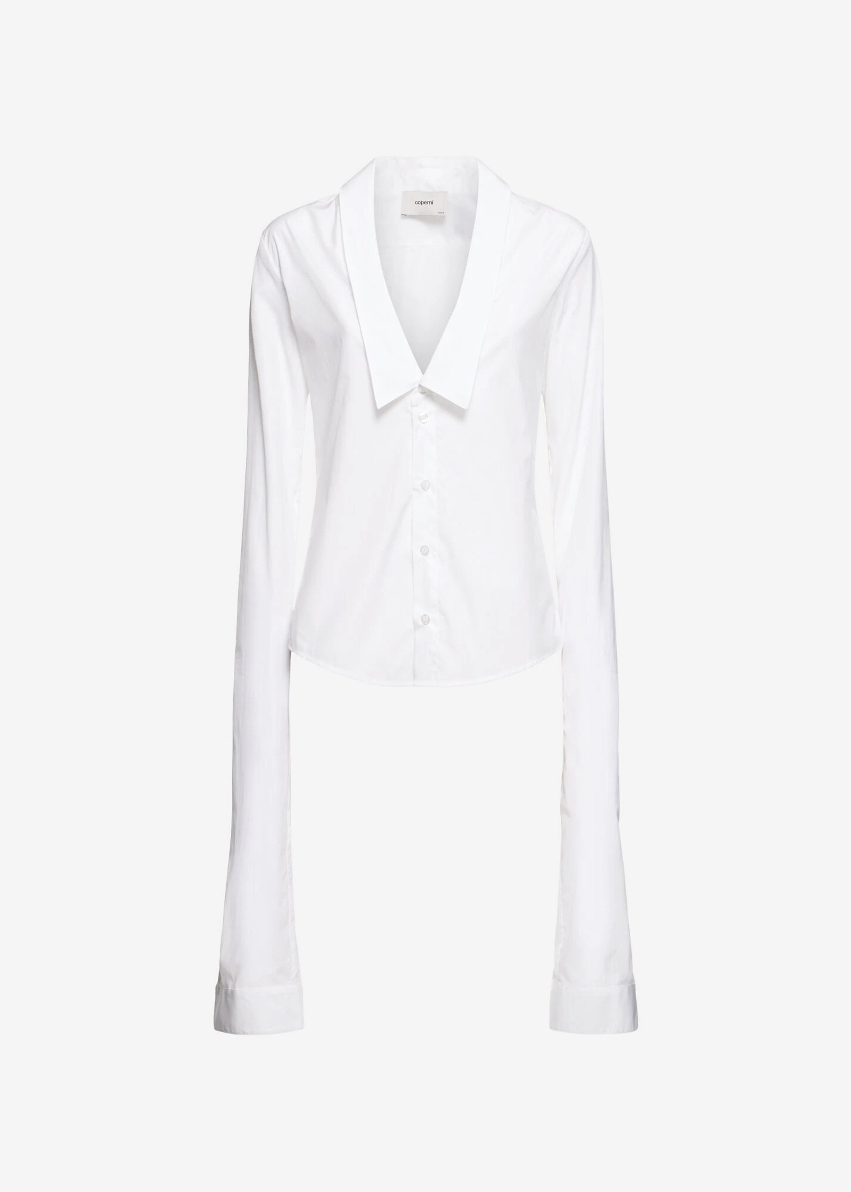 Coperni Open Collar Shirt - White - 9