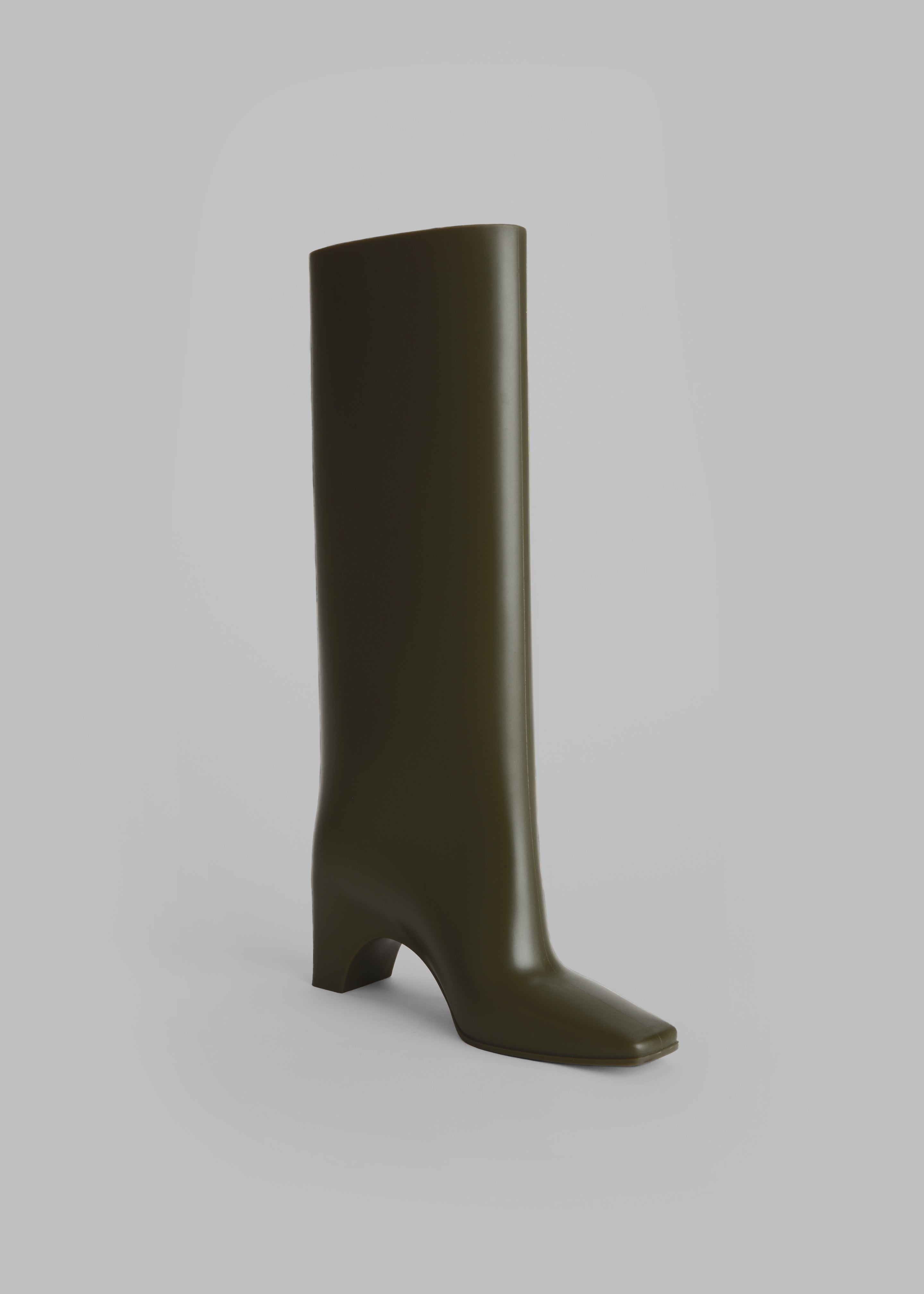 Coperni Rubber Bridge Boots - Green - 7