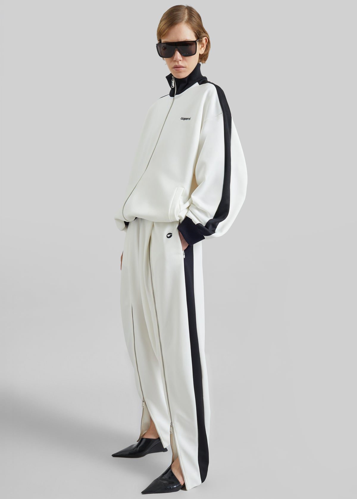 Coperni Sarouel Track Pants - White - 3