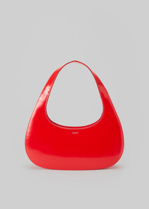 Coperni Slim Swipe Baguette Bag - Red
