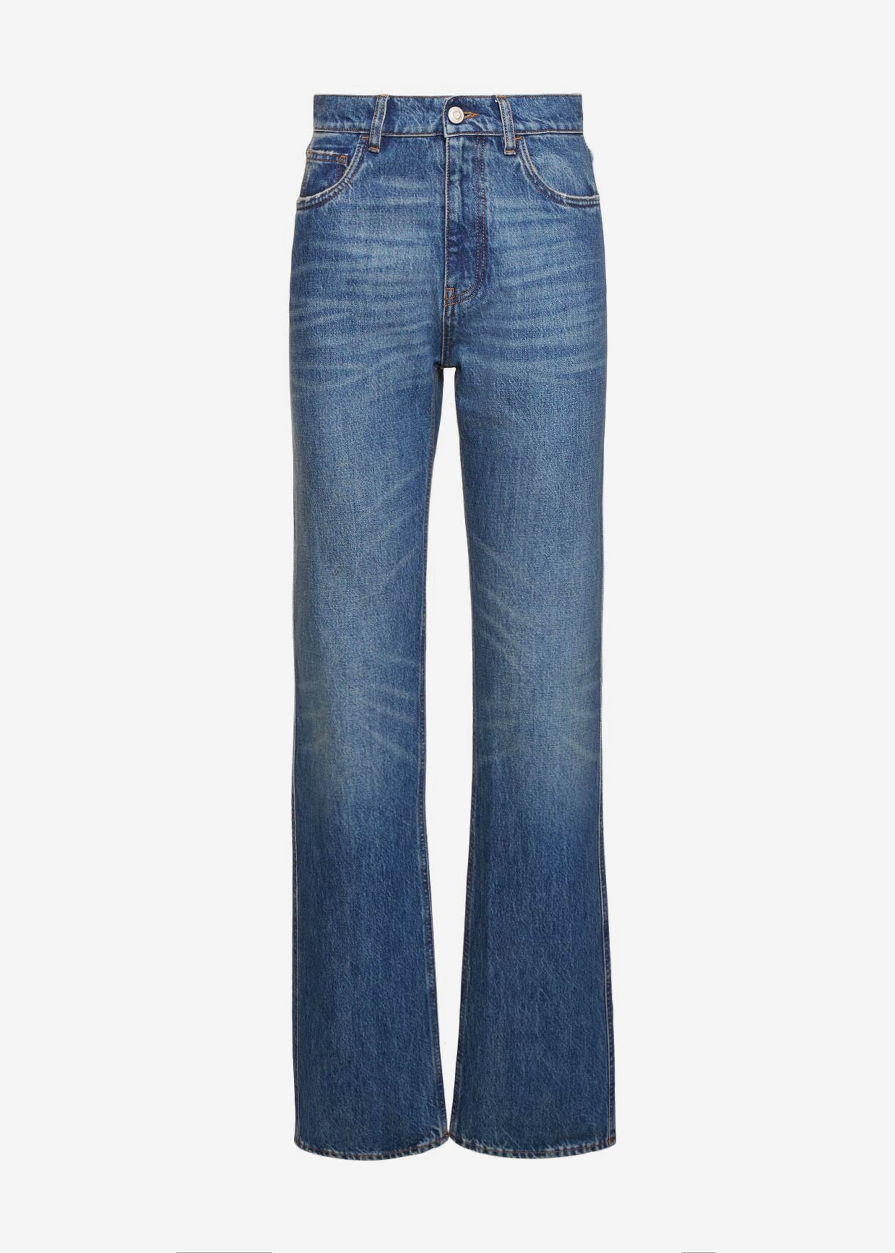 Coperni Straight Leg Denim Pants - Blue - 13