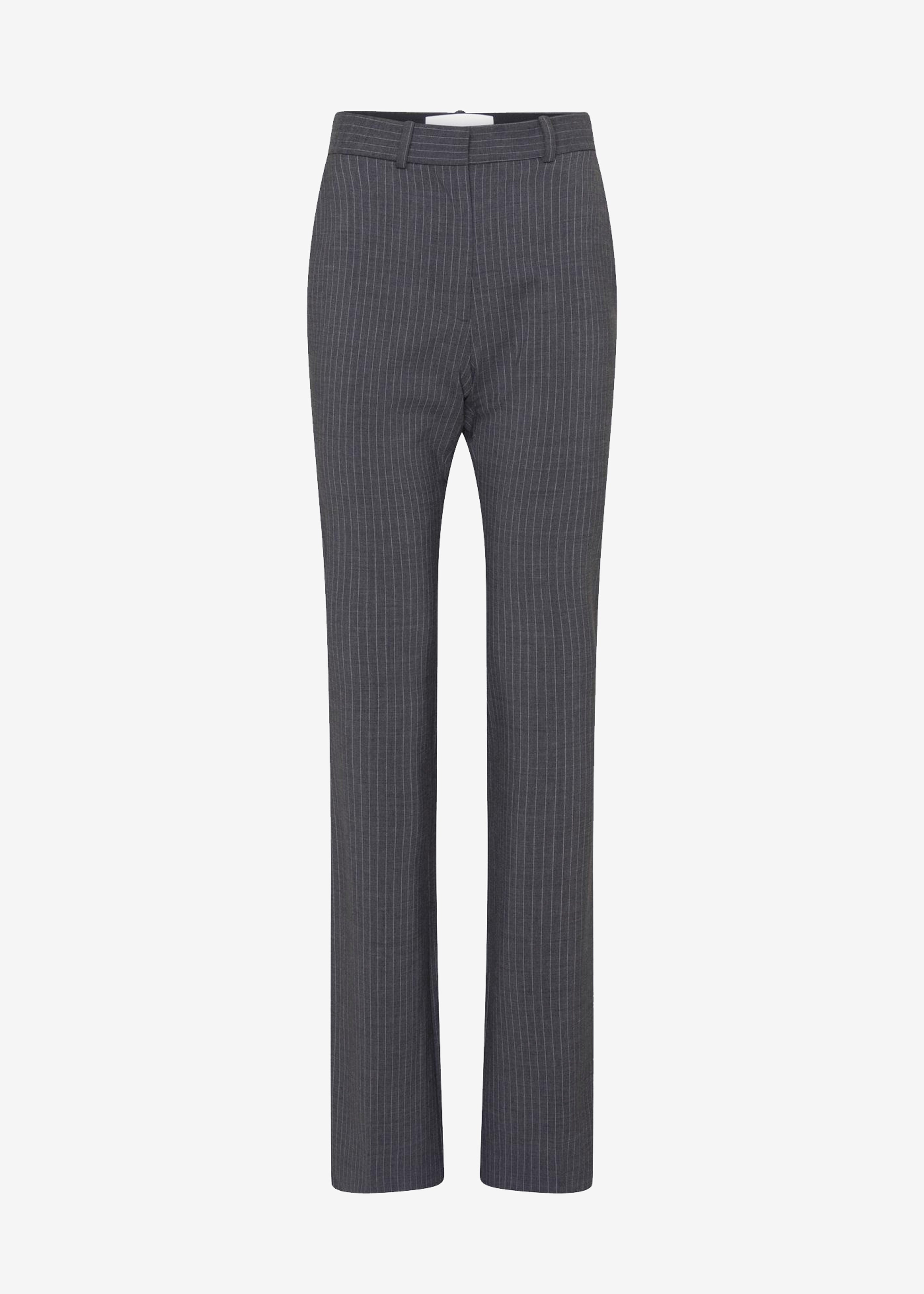 Coperni Straight Tailored Trousers - Grey - 10