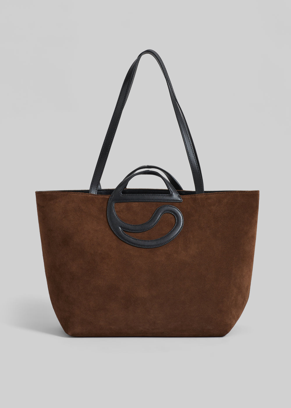 Coperni C Cabas Suede Bag - Brown