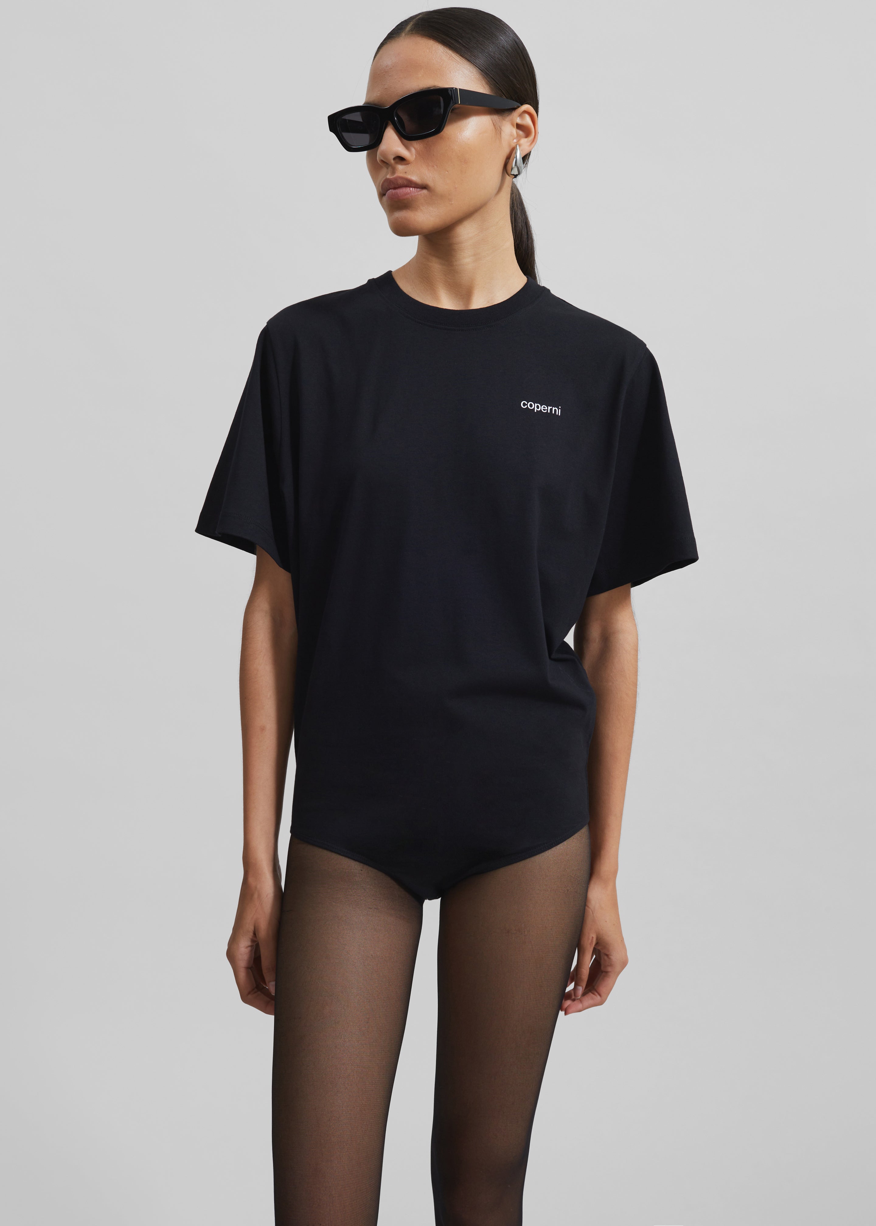 Coperni T-Shirt Bodysuit - Black - 5