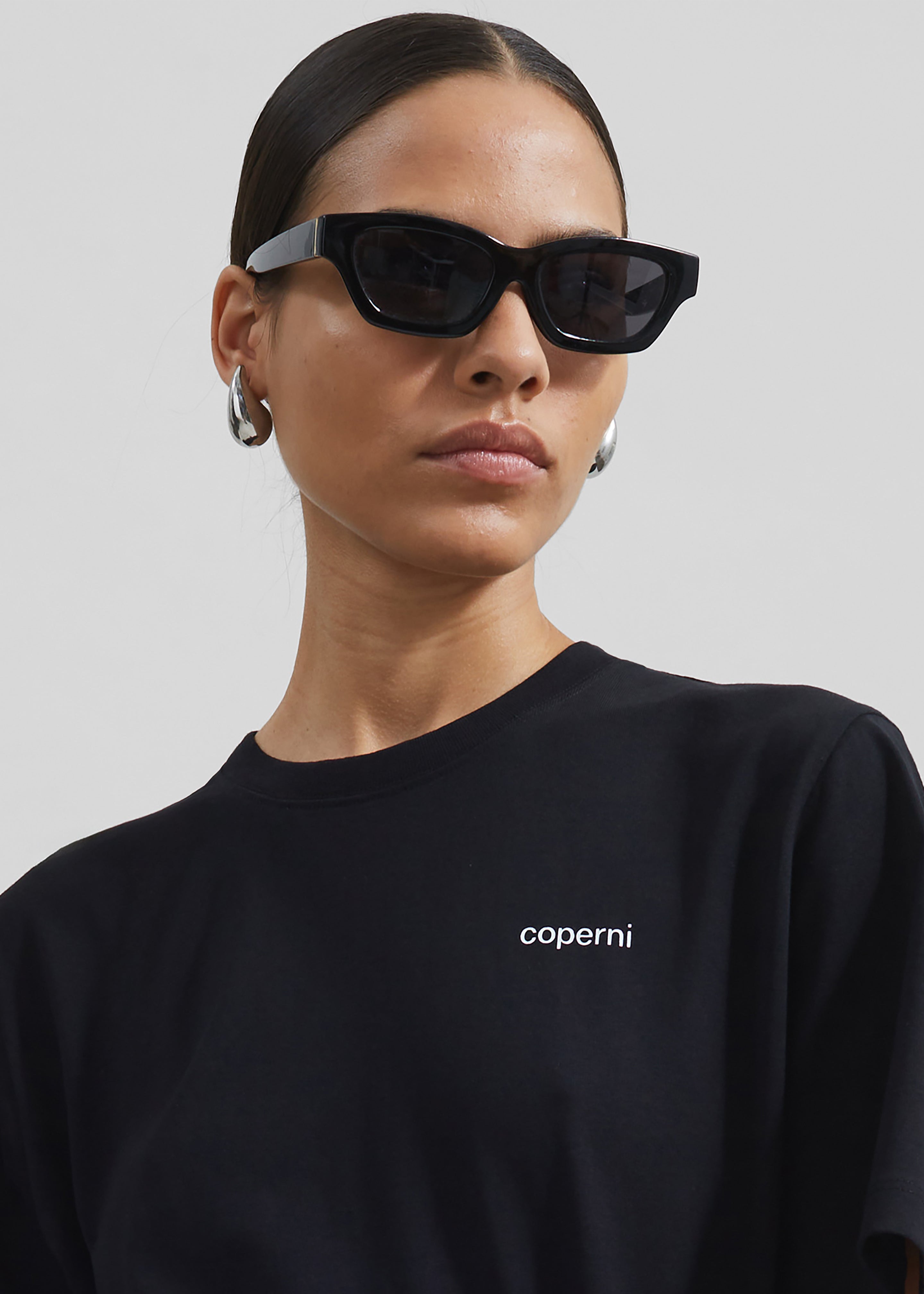 Coperni T-Shirt Bodysuit - Black - 6