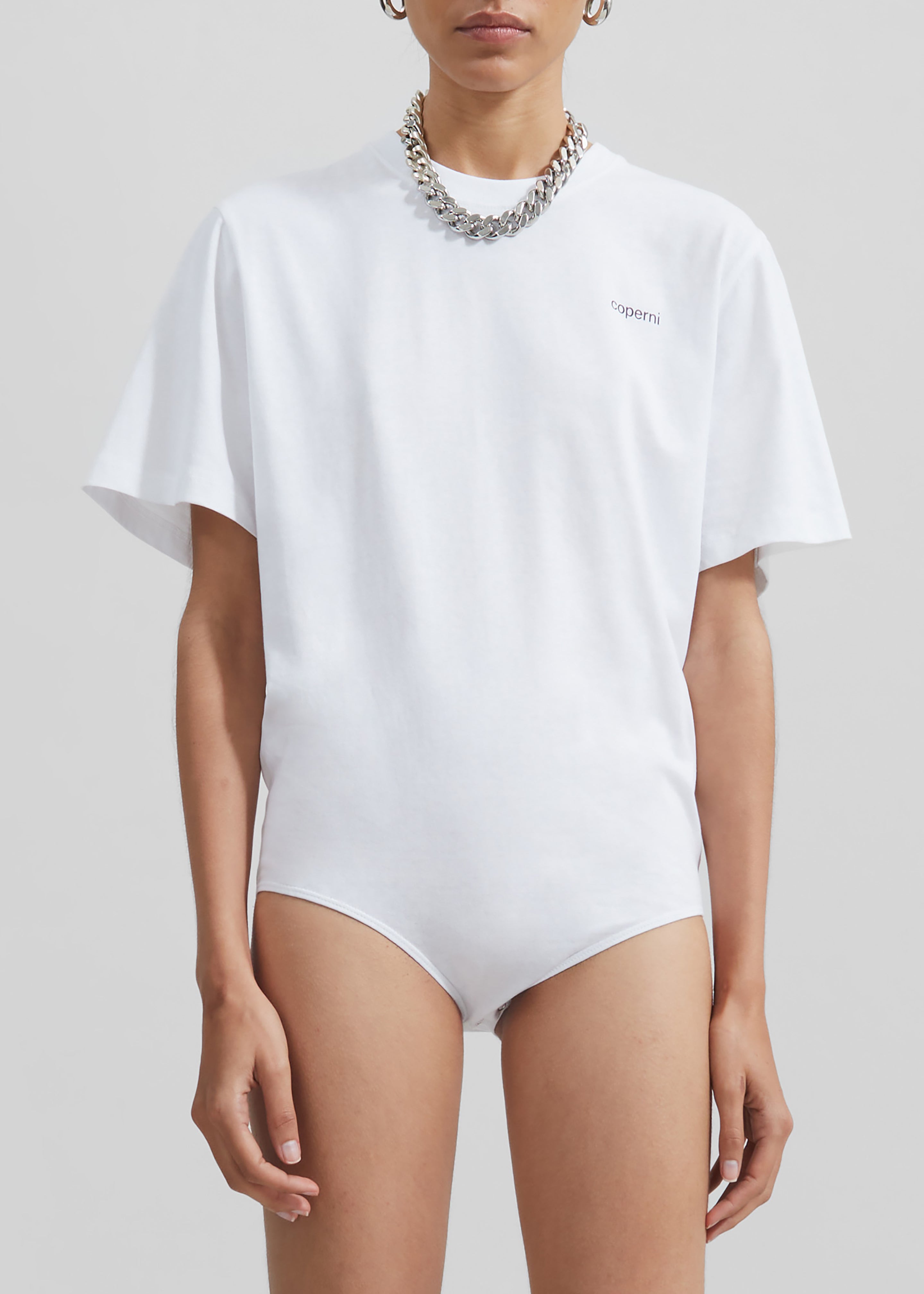 Coperni T-Shirt Bodysuit - White - 3