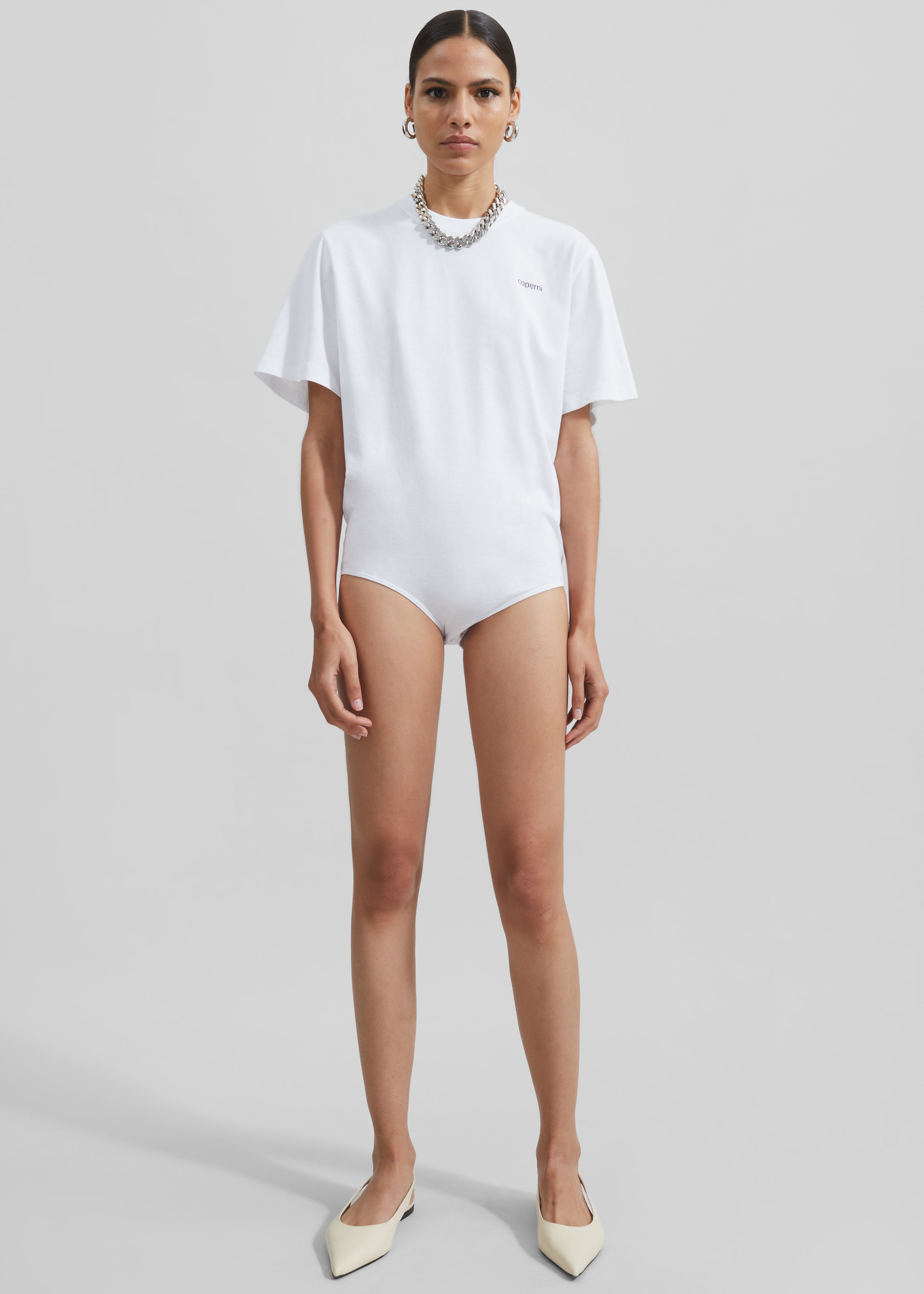 Coperni T-Shirt Bodysuit - White - 5