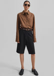 Coperni Tailored Bermuda Shorts - Black