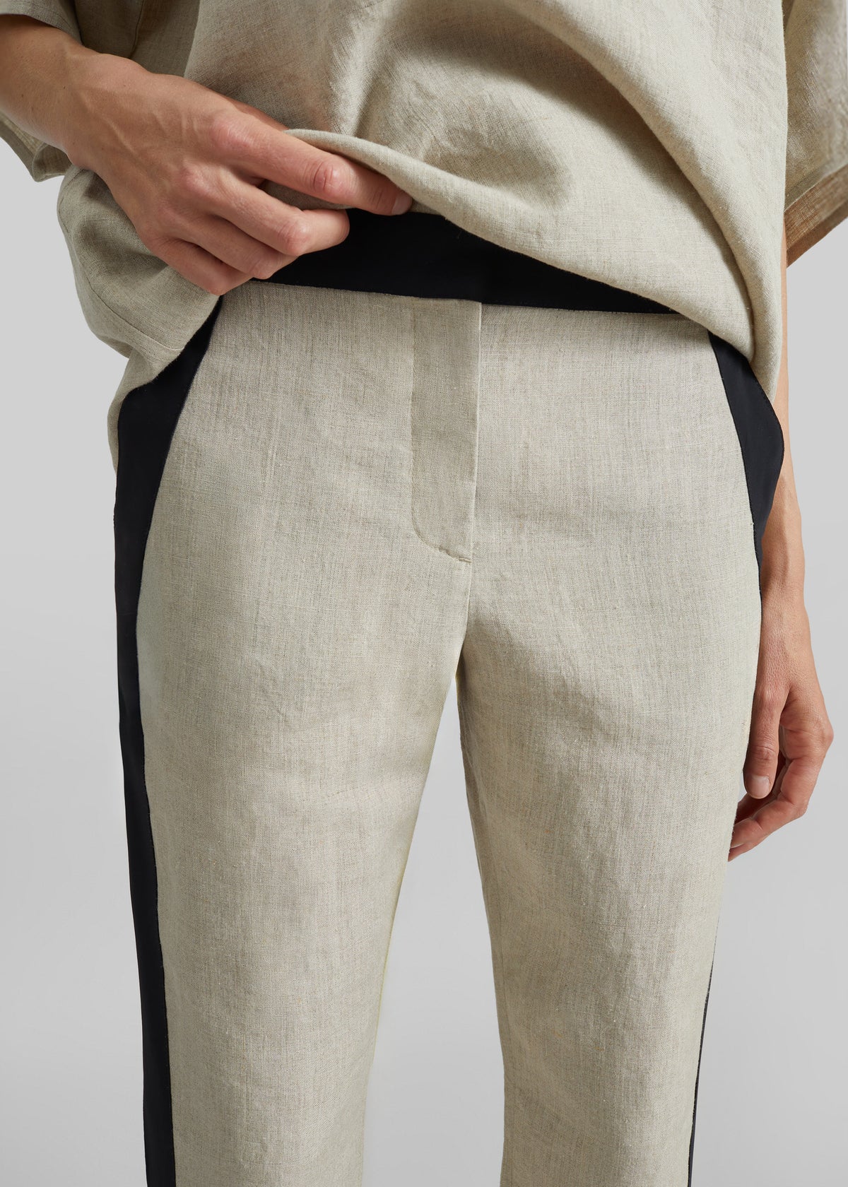 Coperni Taped Tailored Pants - Beige - 3