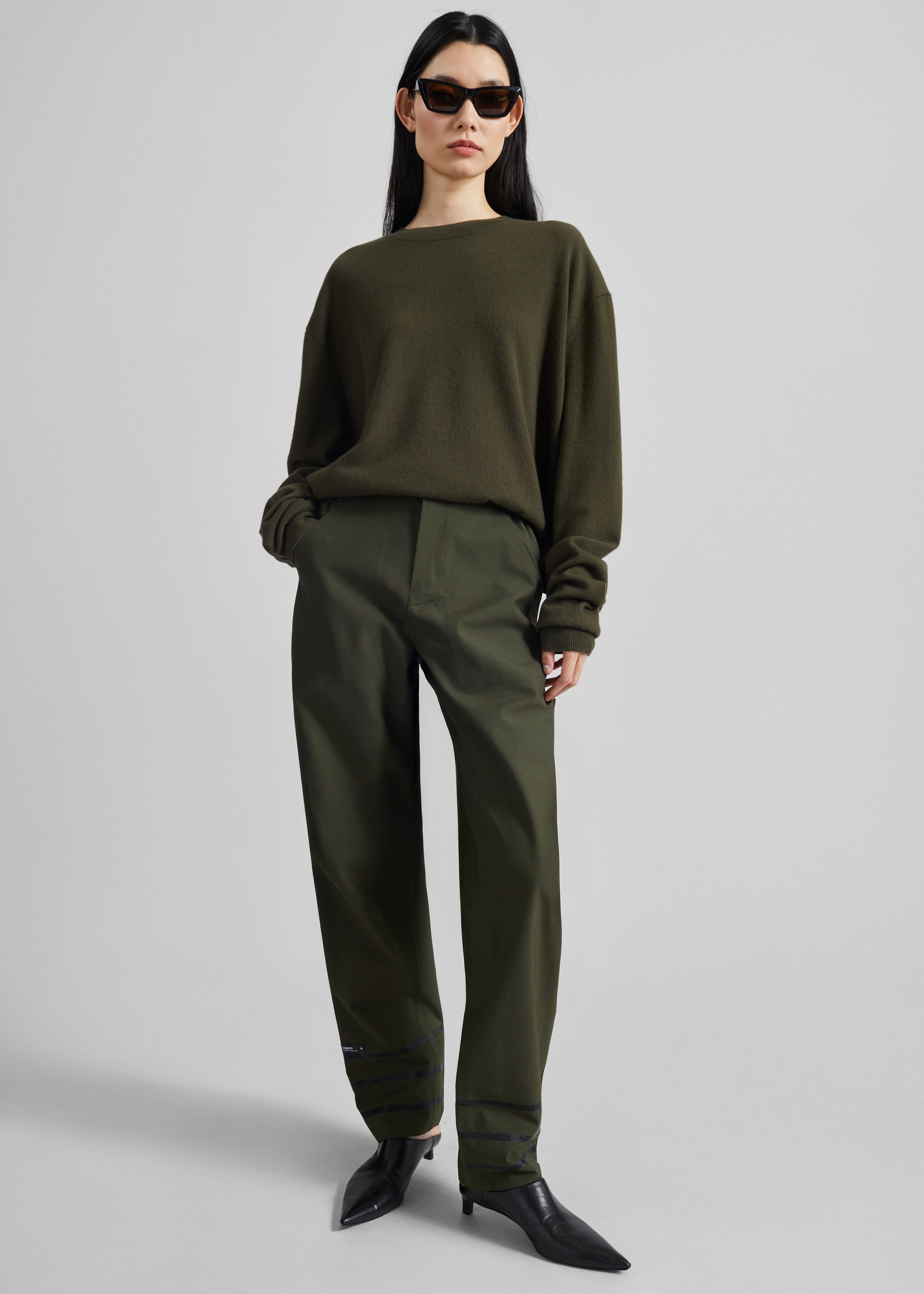 Coperni Technical Tailored Pants - Green - 5