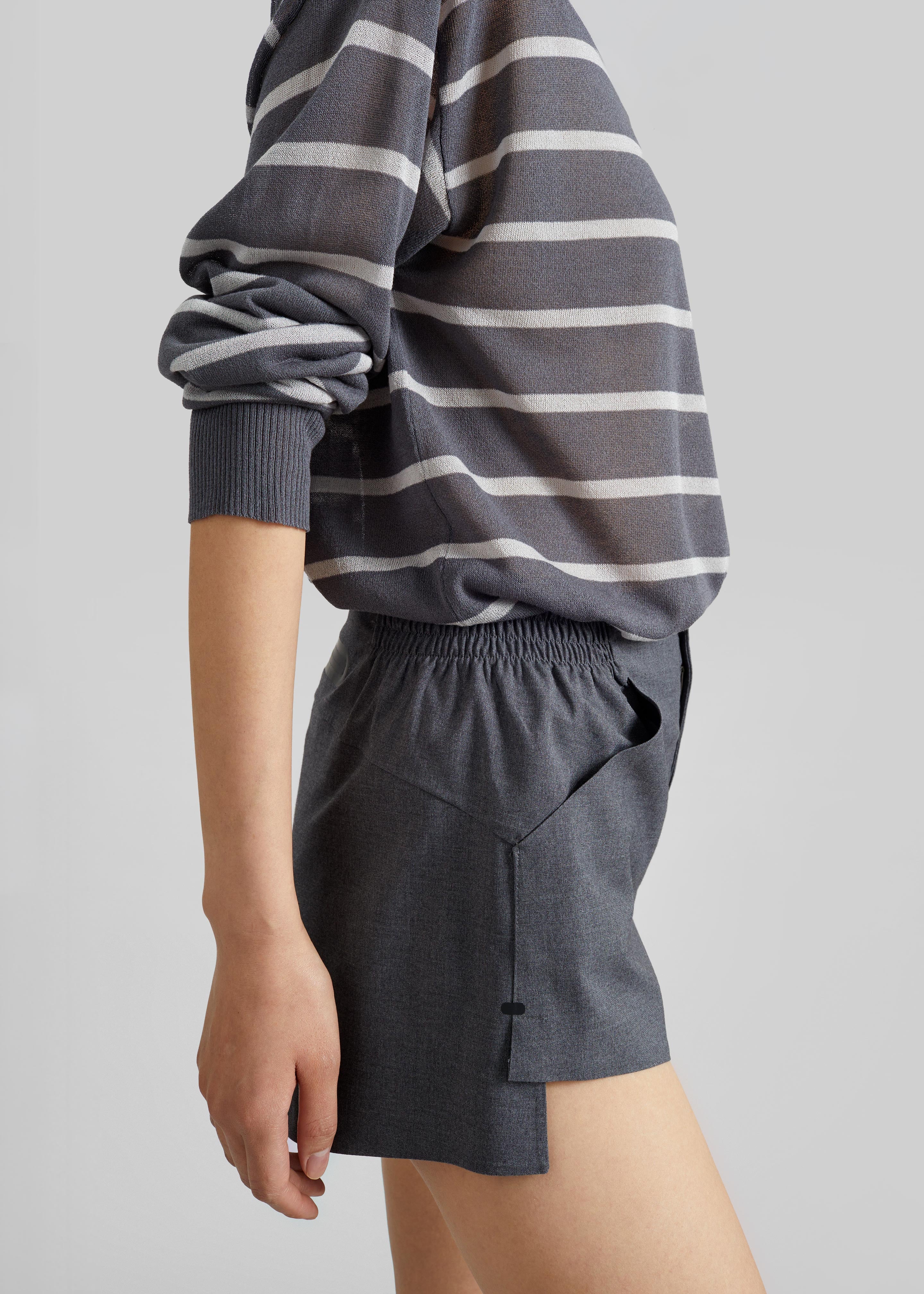 Coperni Technical Tailored Shorts - Grey - 7