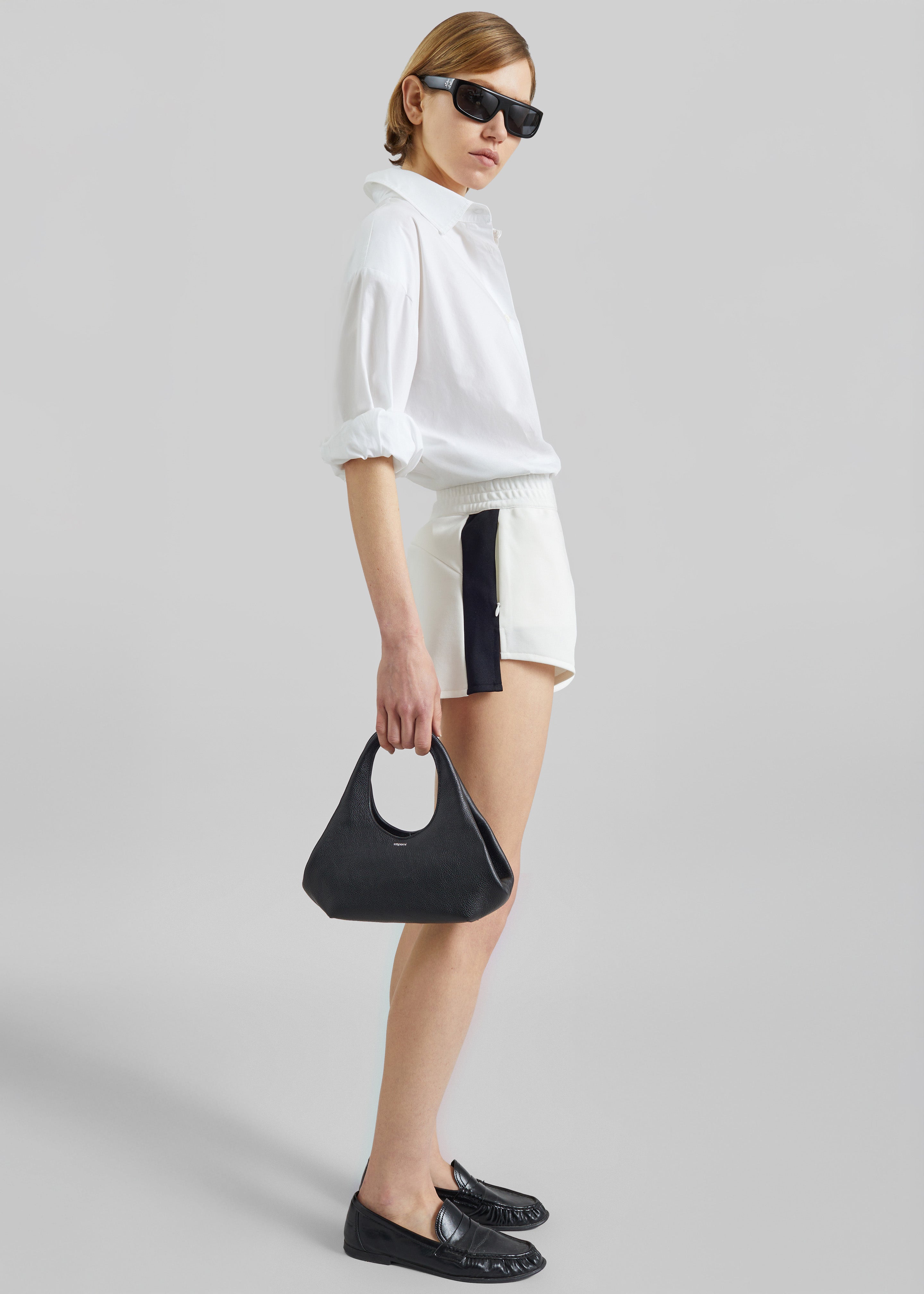 Coperni Track Shorts - White - 1