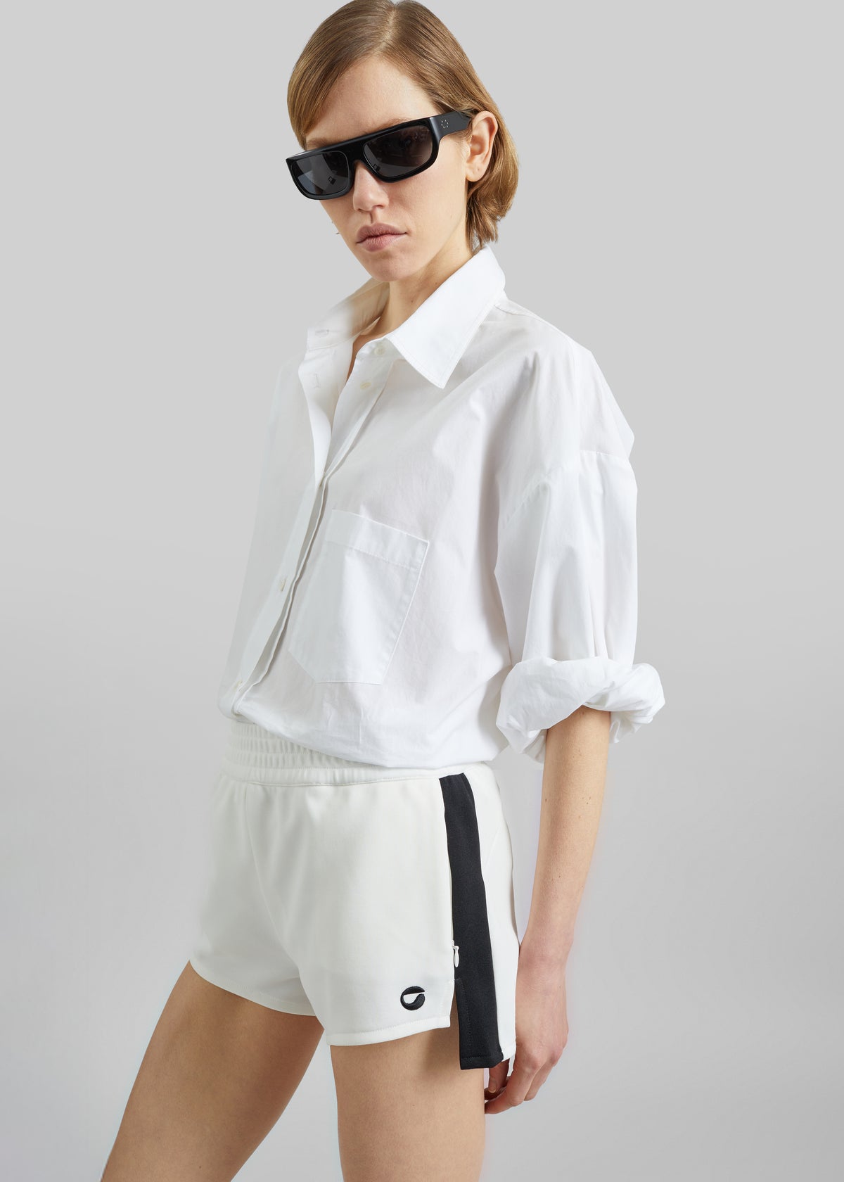 Coperni Track Shorts - White - 6