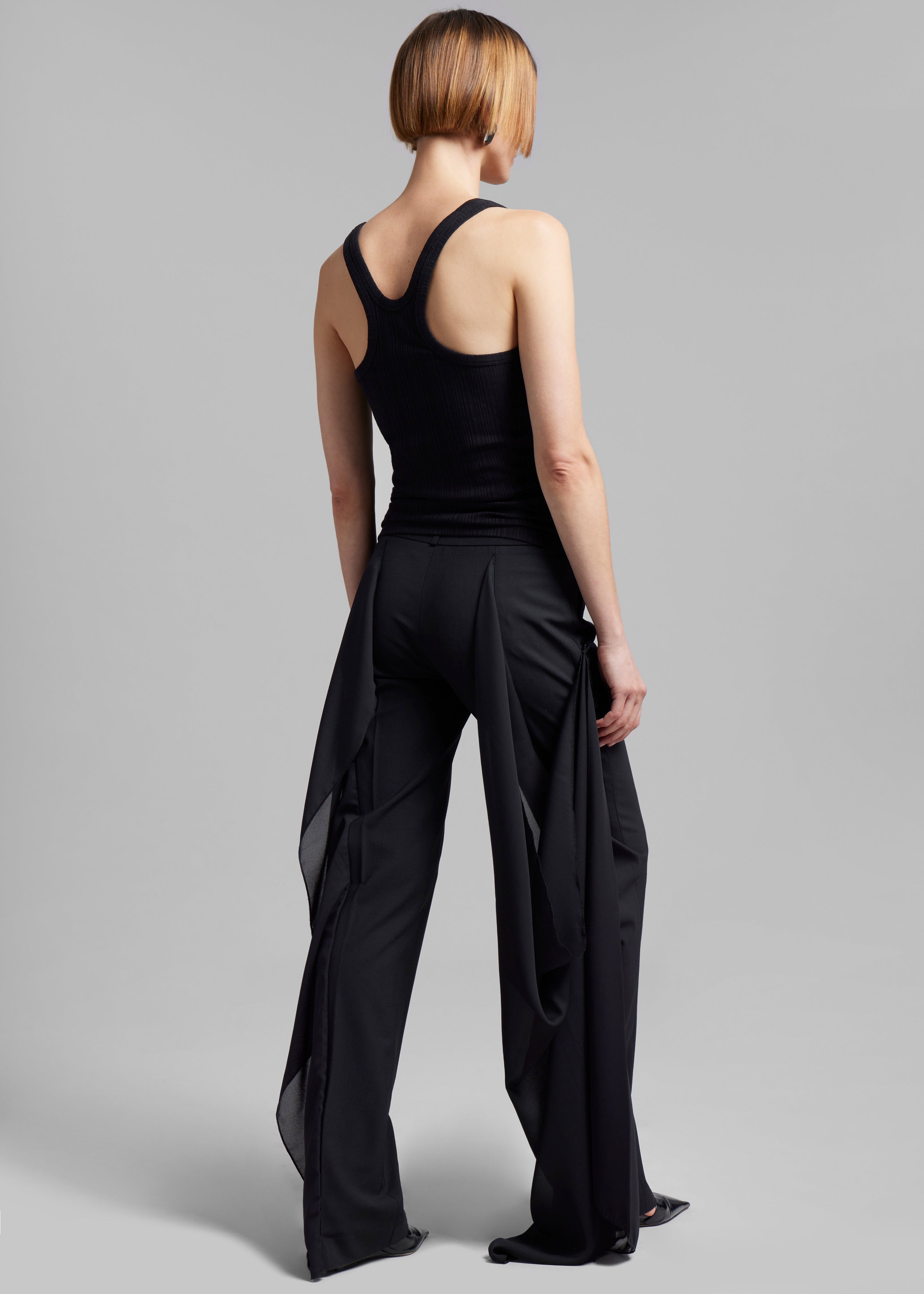 Coperni Voile Tailored Trousers - Black - 7