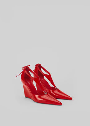 Coperni Wedge Stiletto - Red