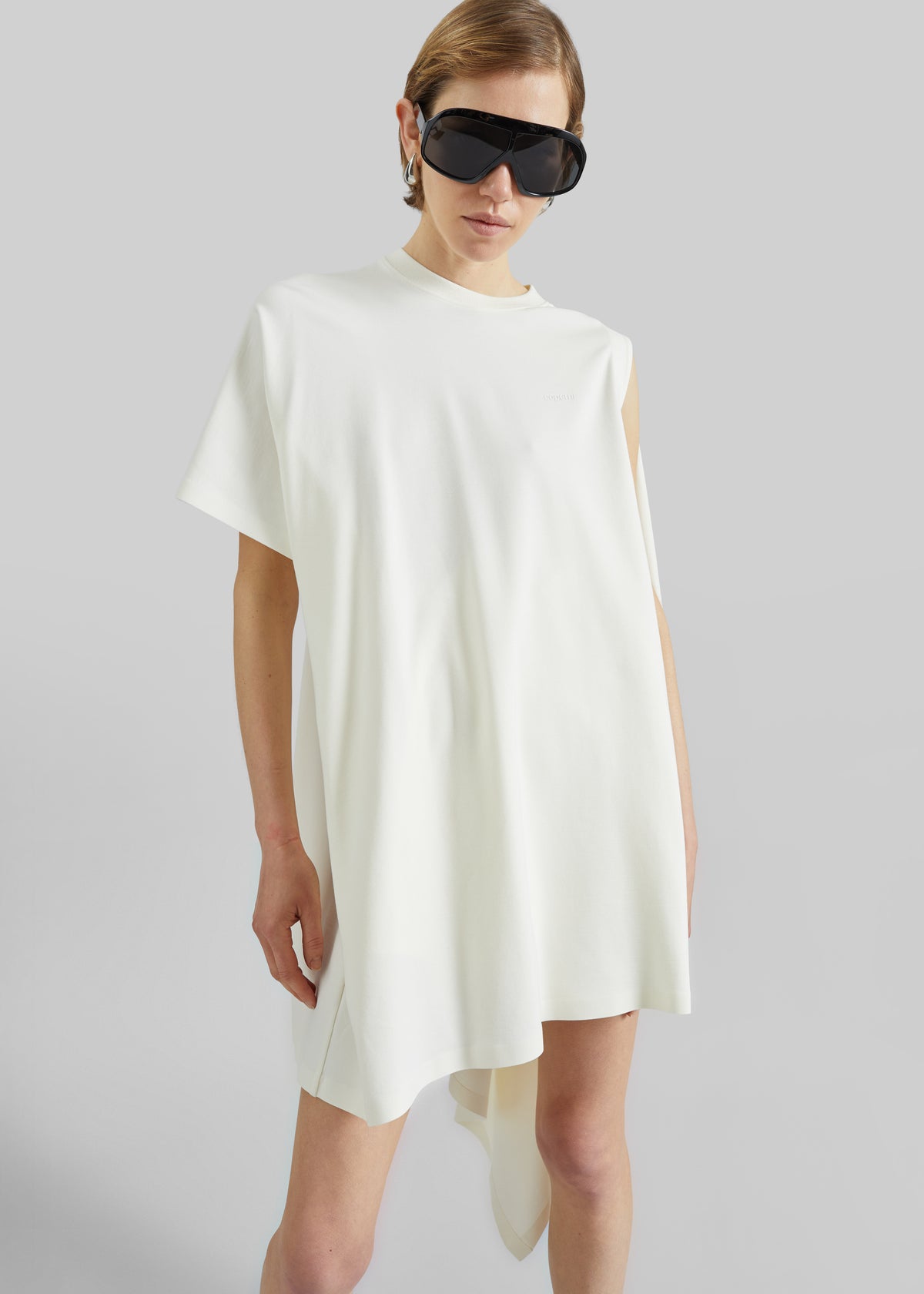Coperni Zero Waste Draped Mini Dress - White - 3