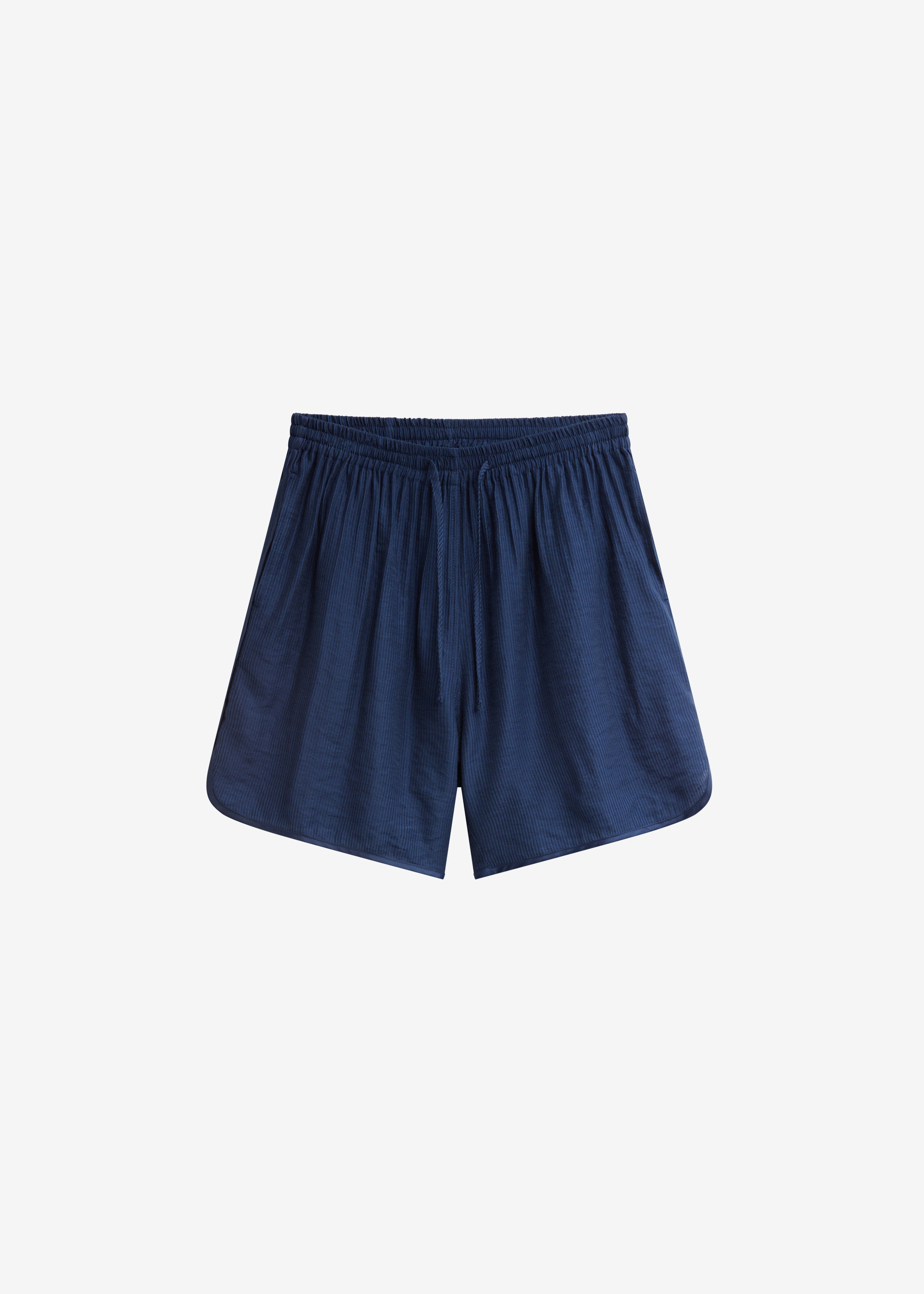 Coria Boxer Shorts - Navy Stripe - 8