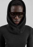 Corin Knit Snood - Black