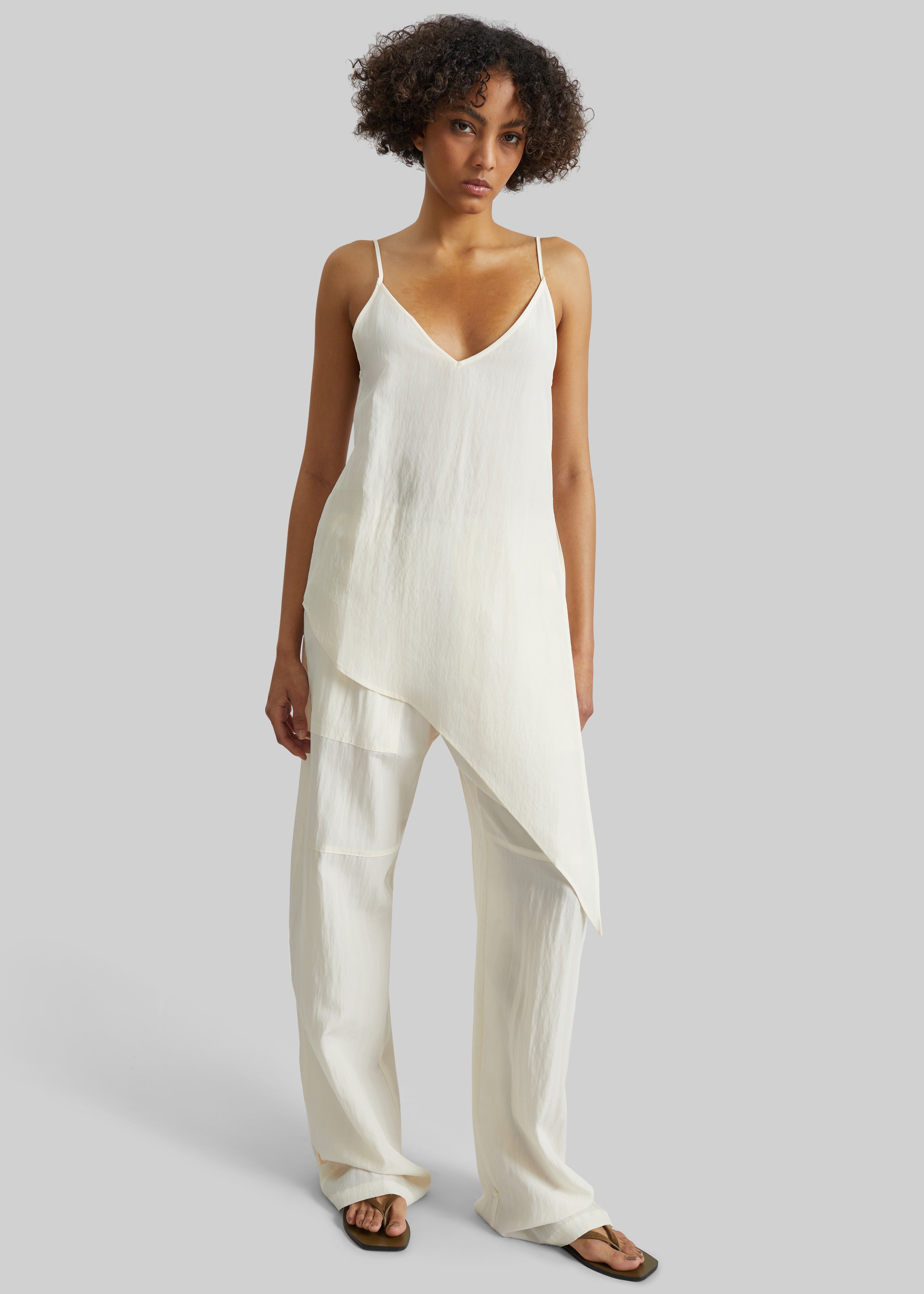 Covert Knotted Top - Cream - 1