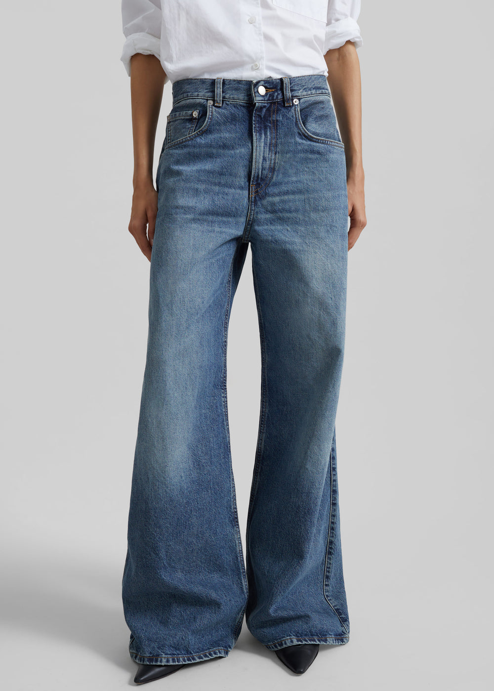 Covert Oversize Fit Jeans - Blue - 1
