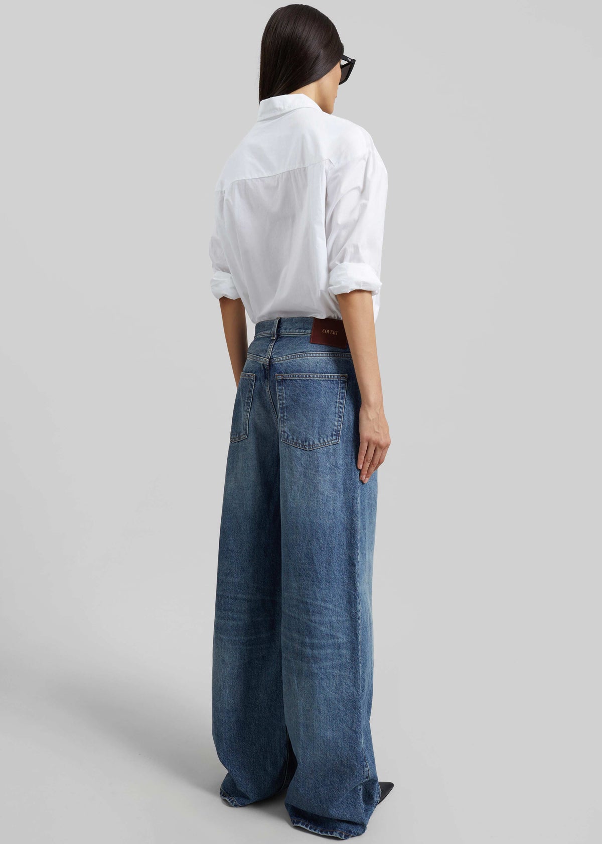 Covert Oversize Fit Jeans - Blue - 6