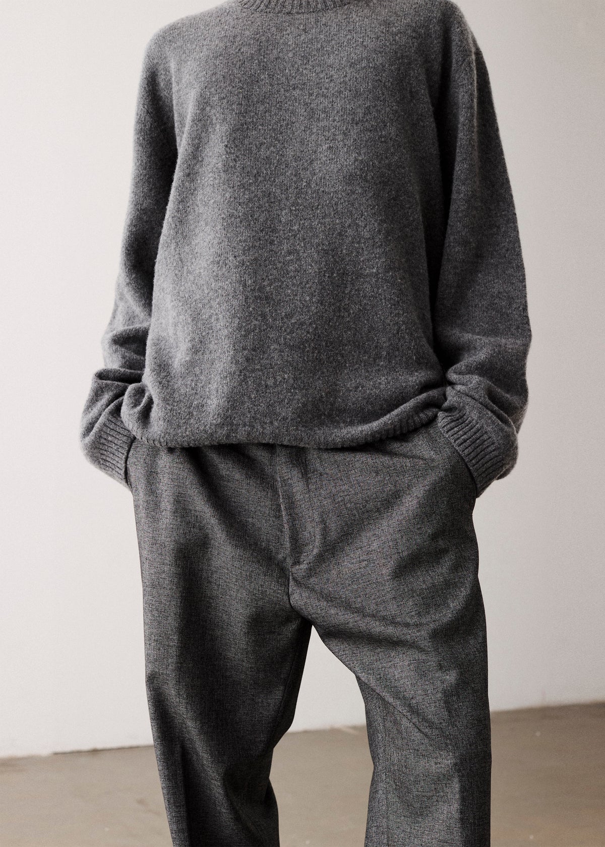 Covert Tailored Trousers - Grey - 2