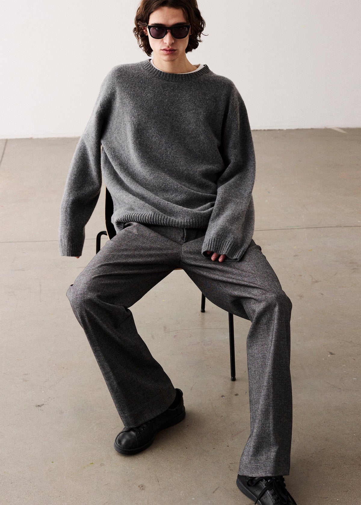 Covert Tailored Trousers - Grey - 1