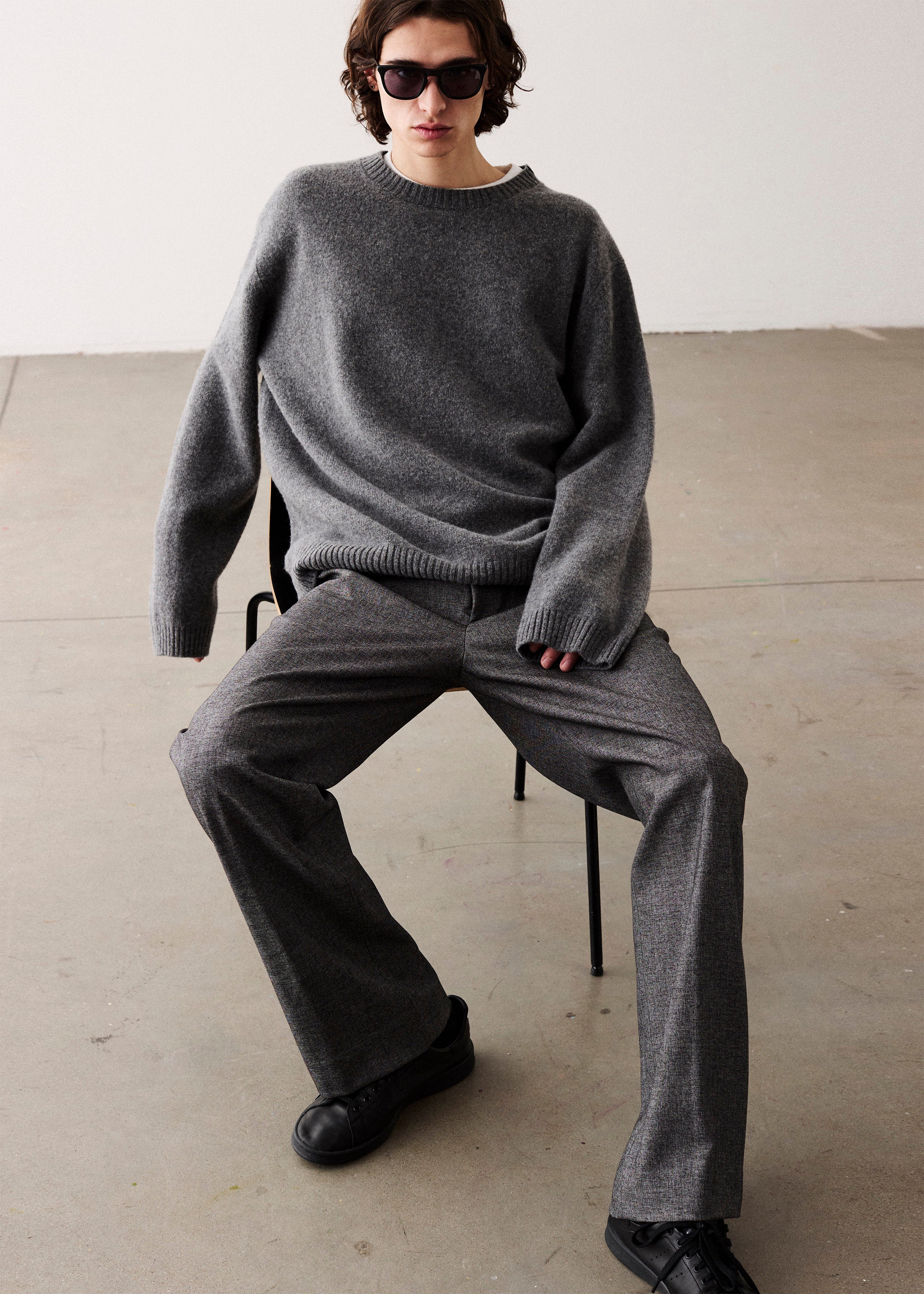 Covert Tailored Trousers - Grey - 1