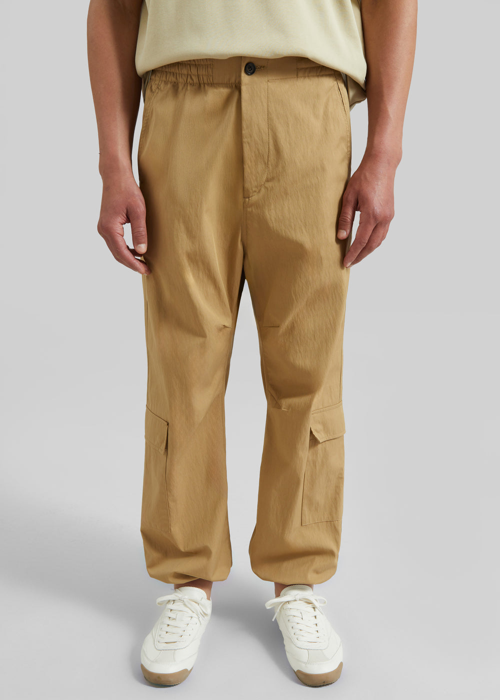 Covert Track Pants - Beige - 1