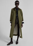 Crisnee Long Jacket - Olive
