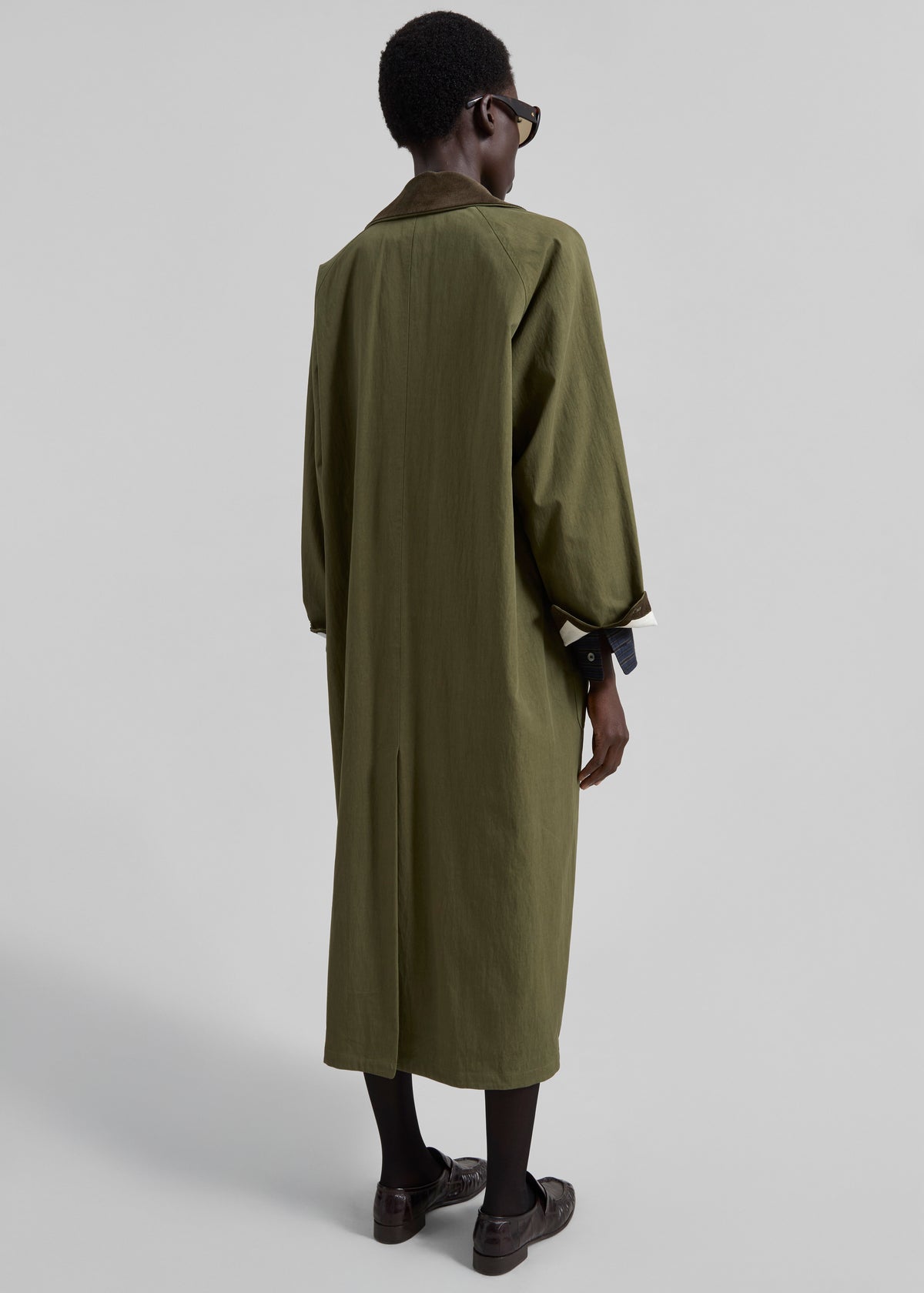 Crisnee Long Jacket - Olive - 7