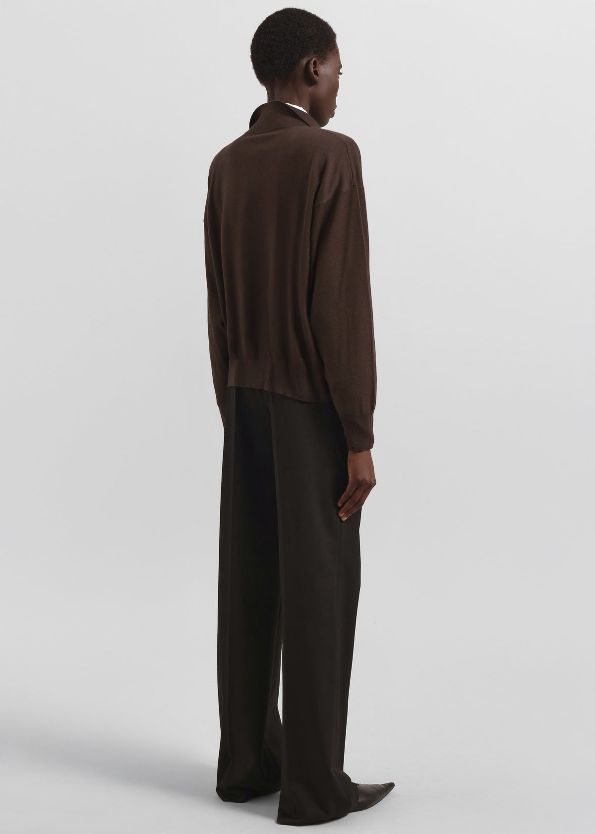 Croydon Padded Knit Polo - Brown - 7