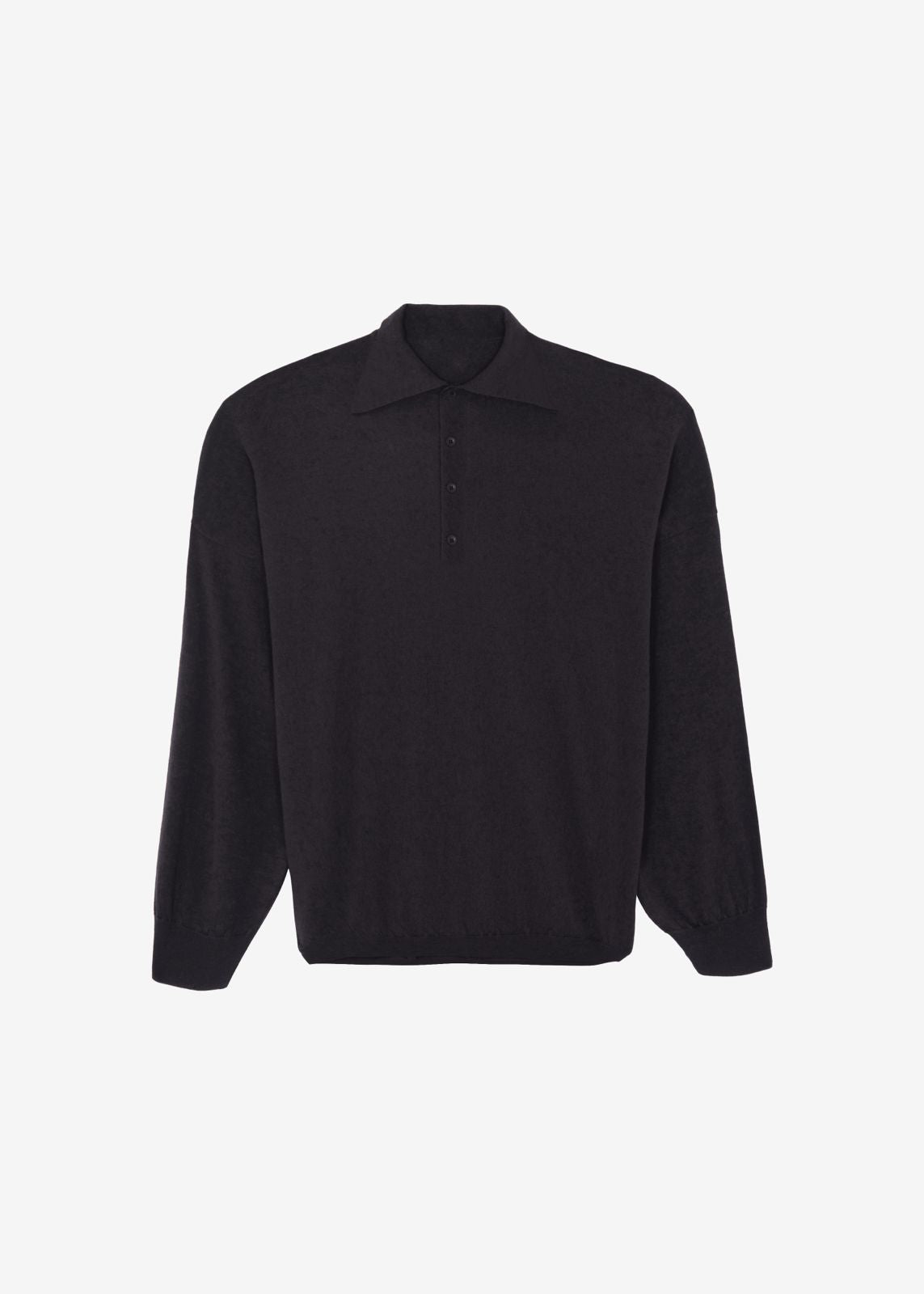 Croydon Padded Knit Polo - Black - 6
