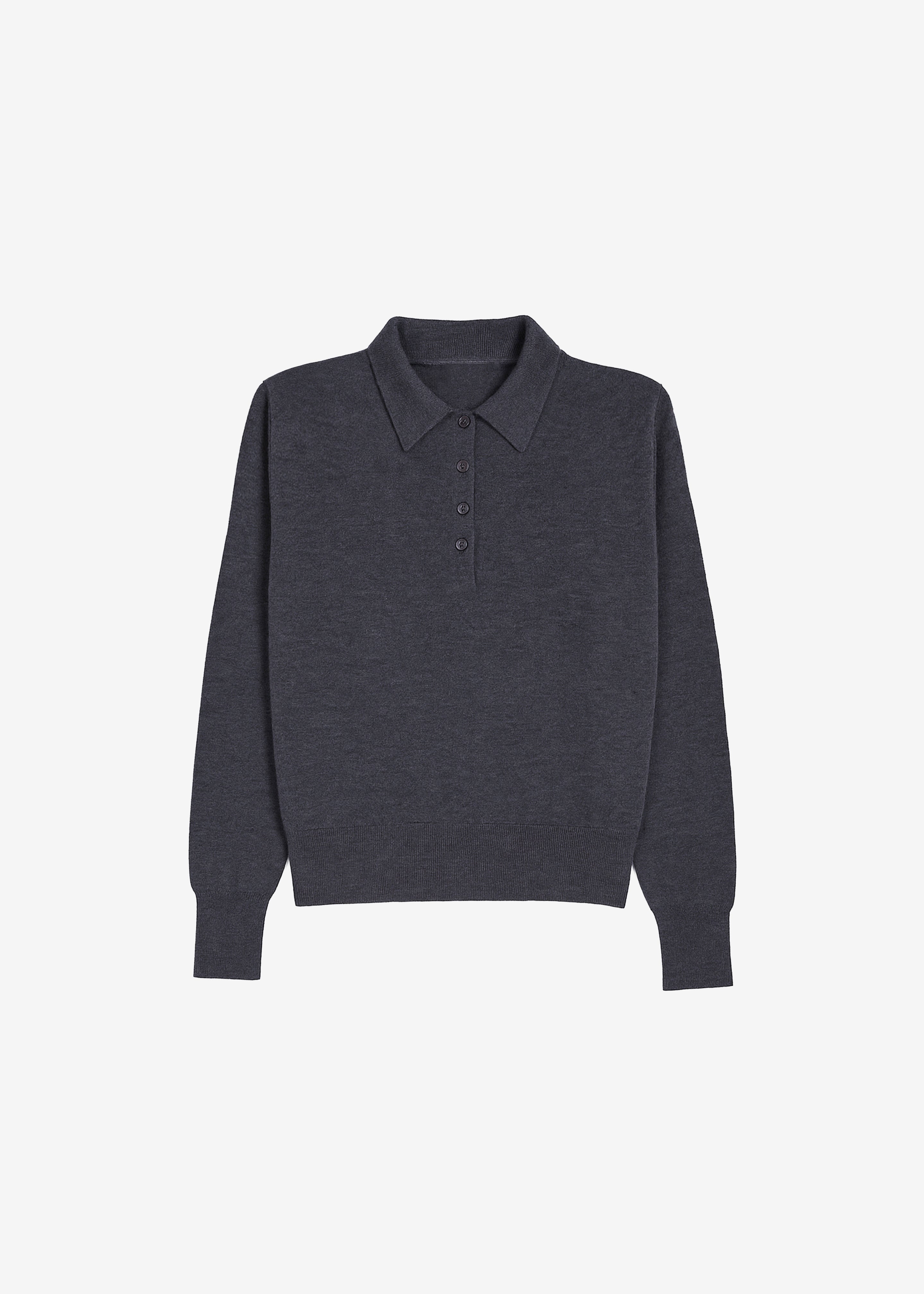 Croydon Padded Knit Polo - Grey - 9