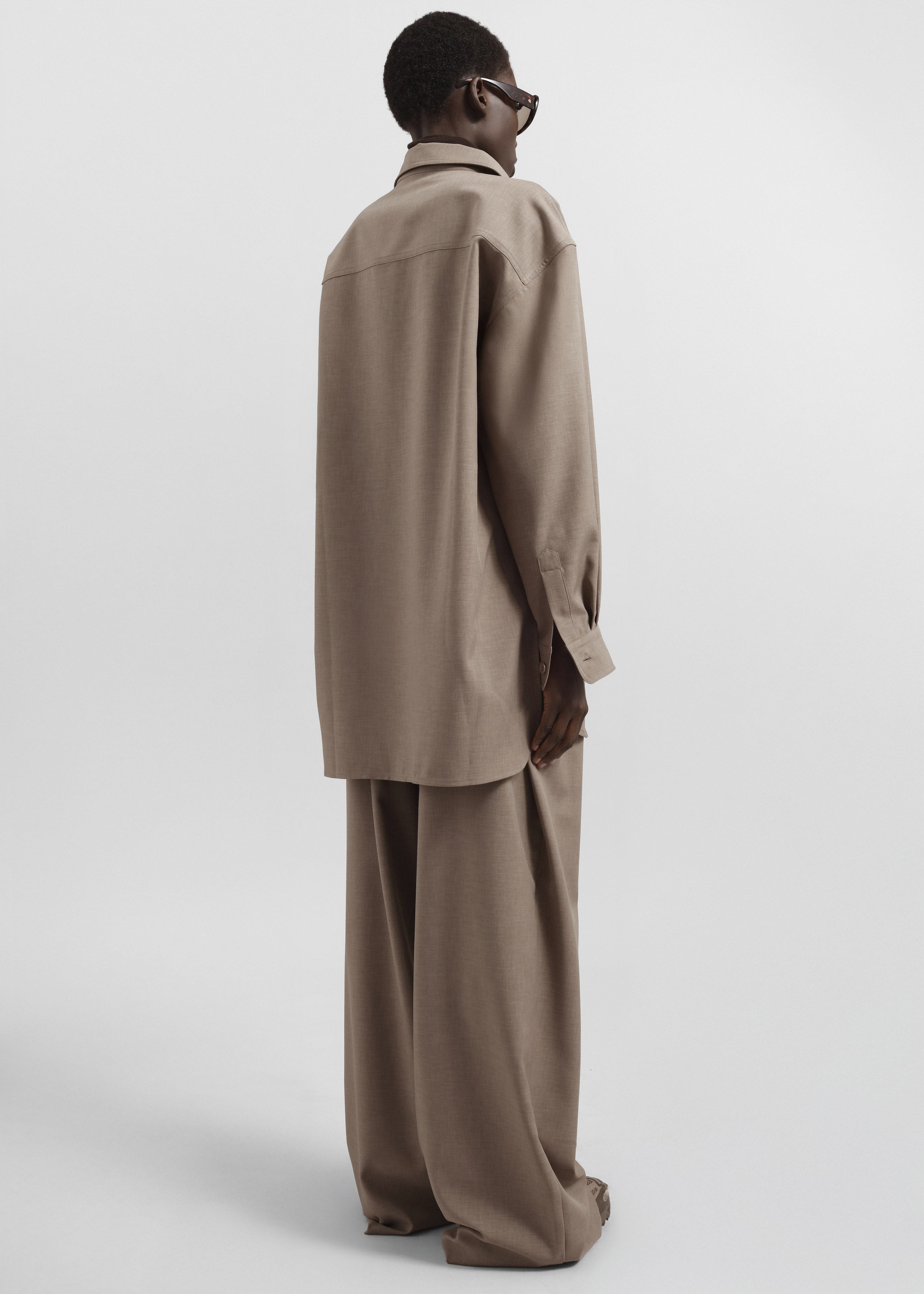 Culver Cargo Shirt - Taupe - 5