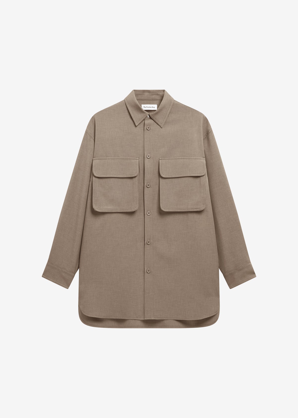 Culver Cargo Shirt - Taupe - 6