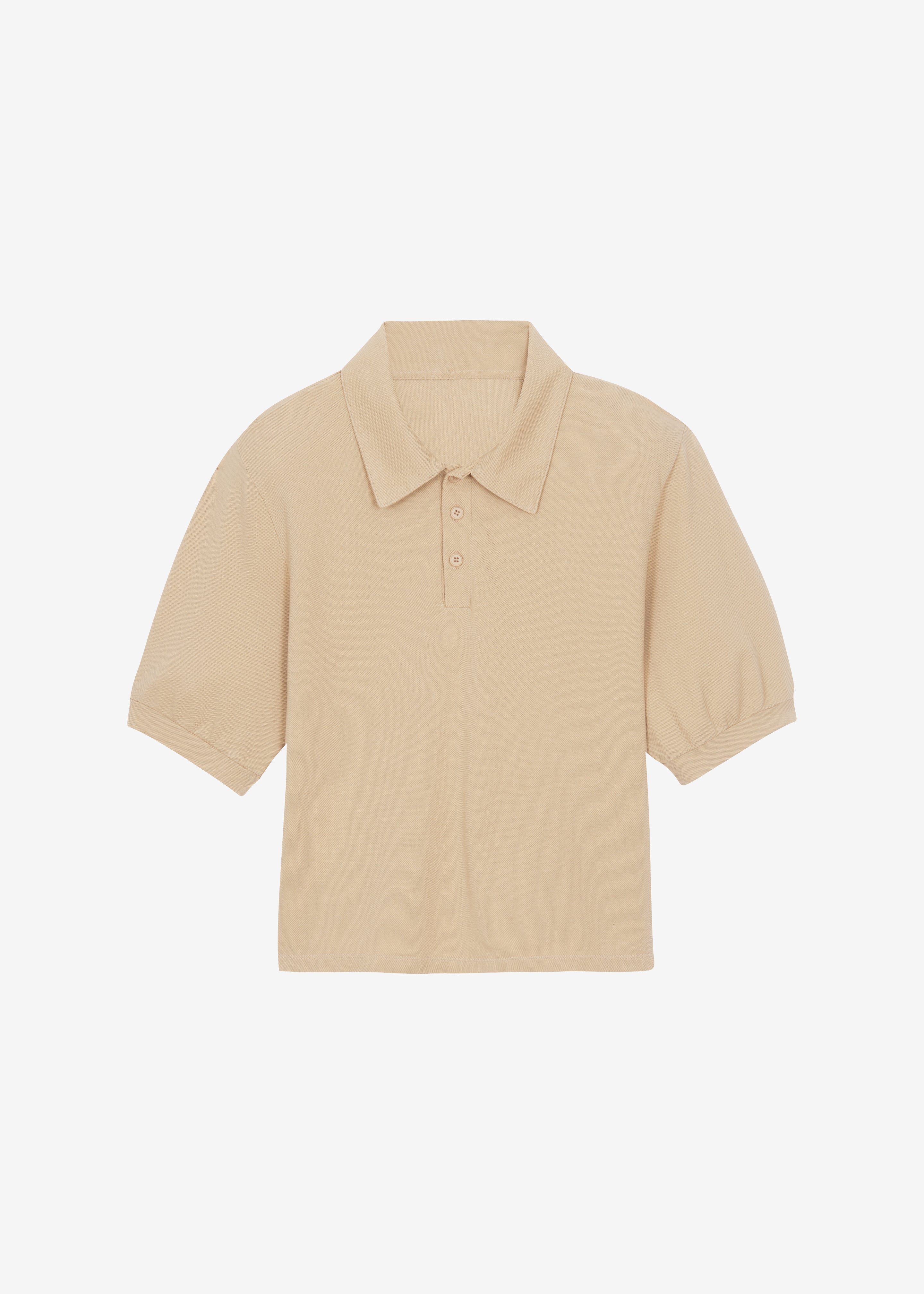 Dahlia Padded Polo - Beige - 6
