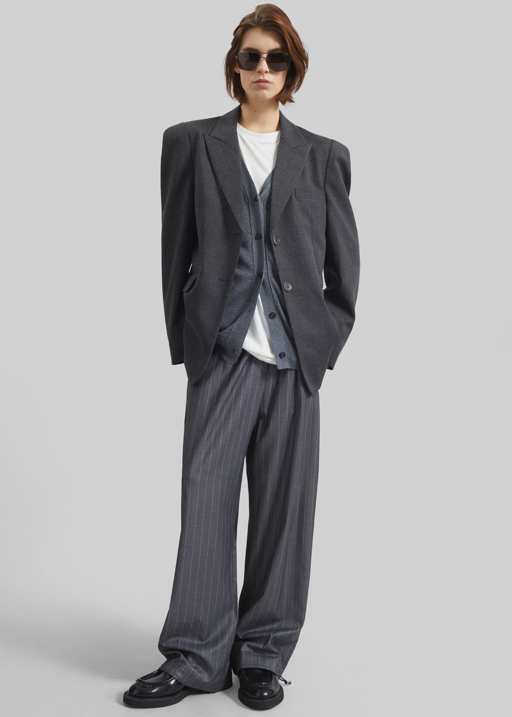 Dalfsen Blazer - Dark Grey Melange - 1