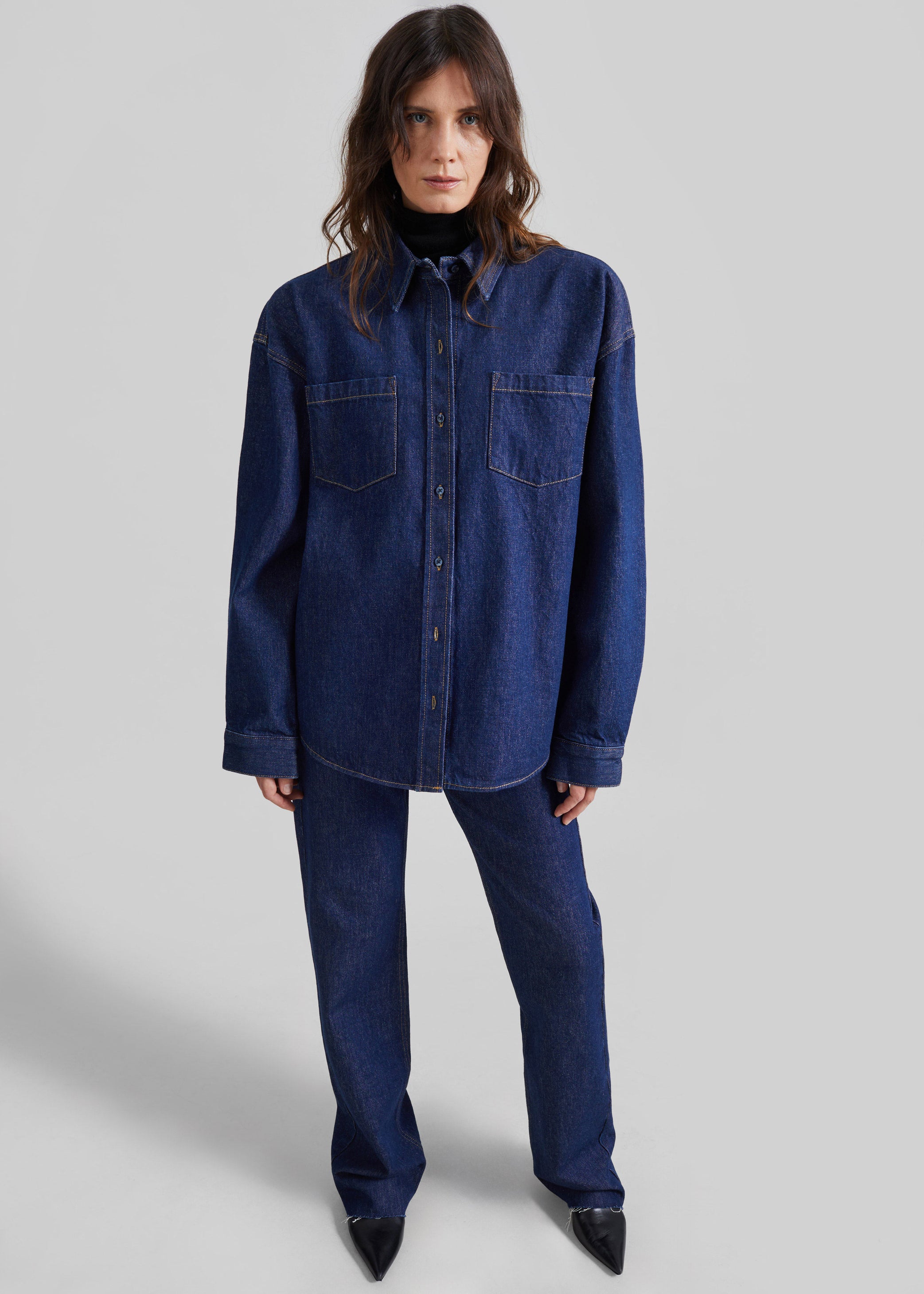 Shop the look image for Dalston Jeans - Dark Wash