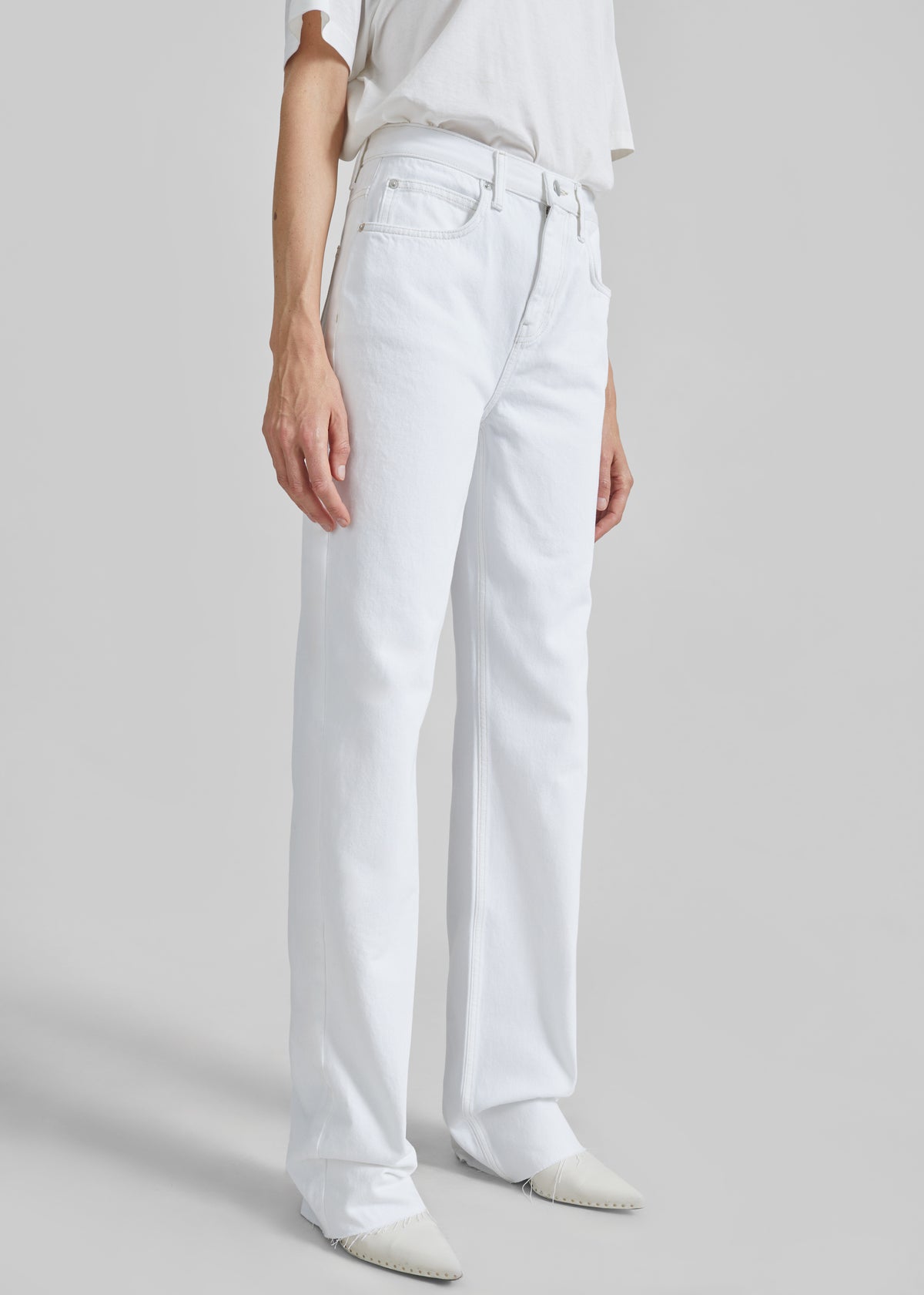 Dalston Jeans - White - 3
