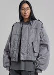 Dalva Bomber Jacket - Light Grey