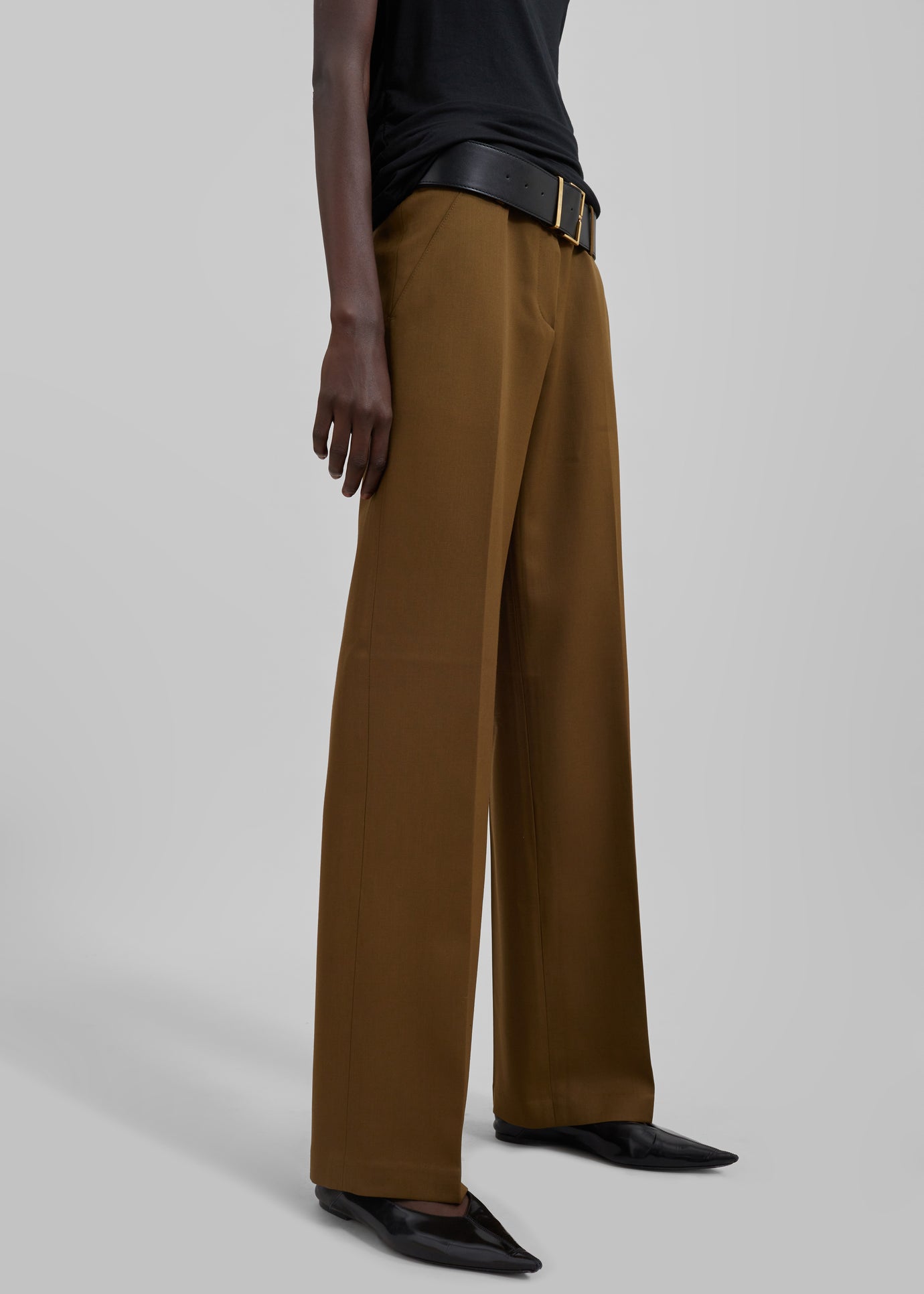 Darrell Trousers - Brown - 1