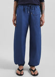Darien Cotton Joggers - Cobalt