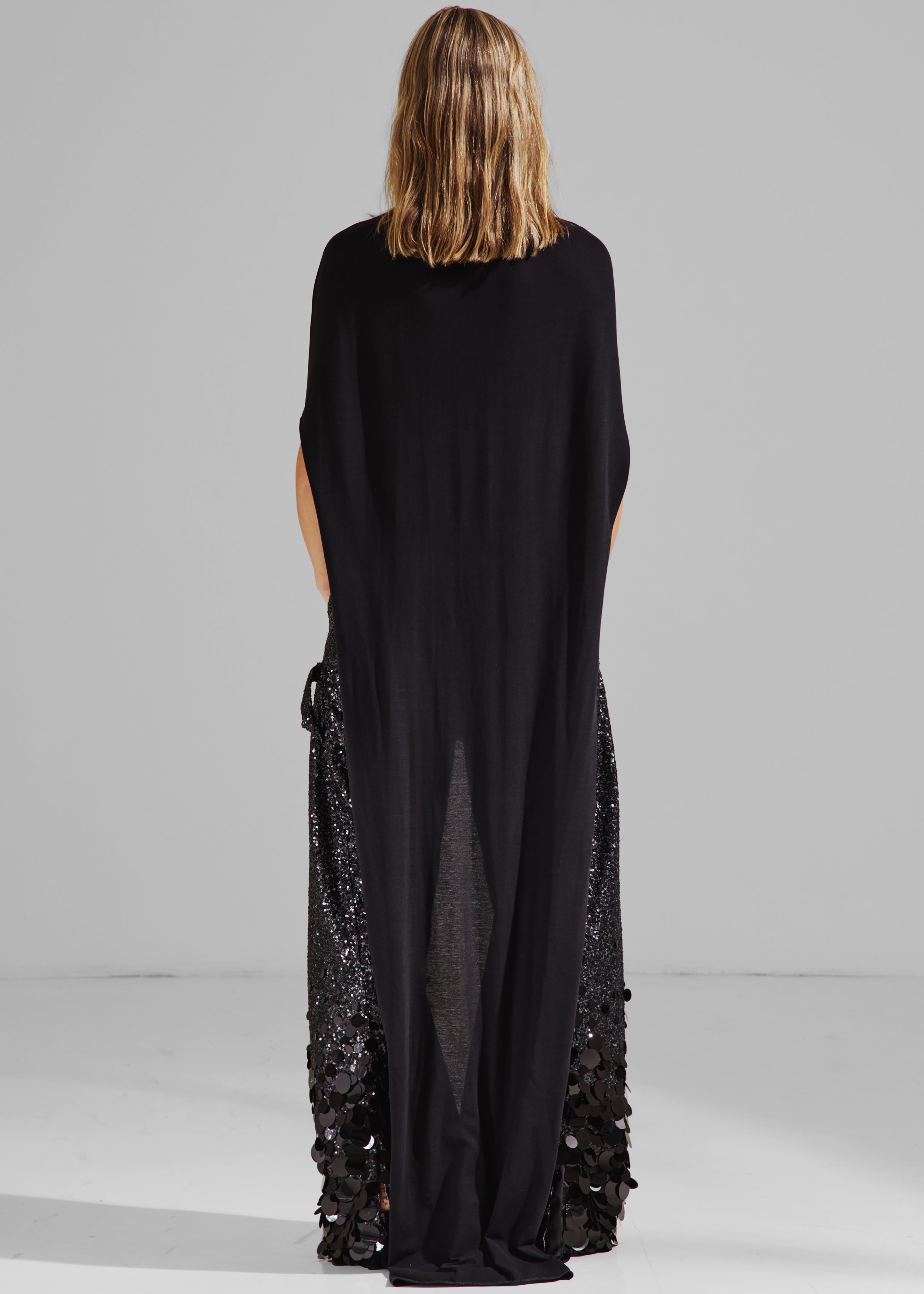 Darkpark Aurora Jersey Long Cape - Black - 4