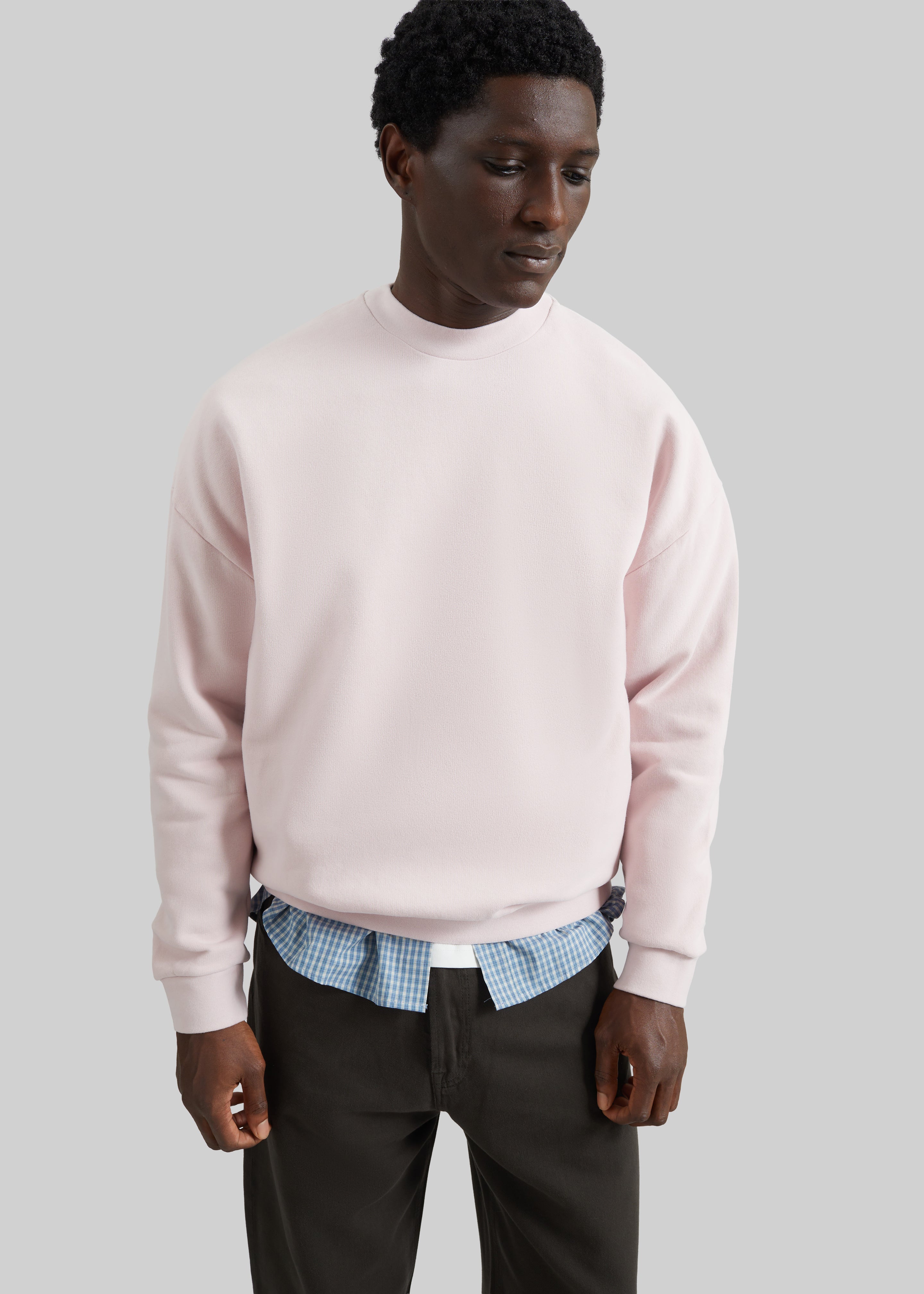 Darkpark Ben Crewneck Sweatshirt - Pink - 6